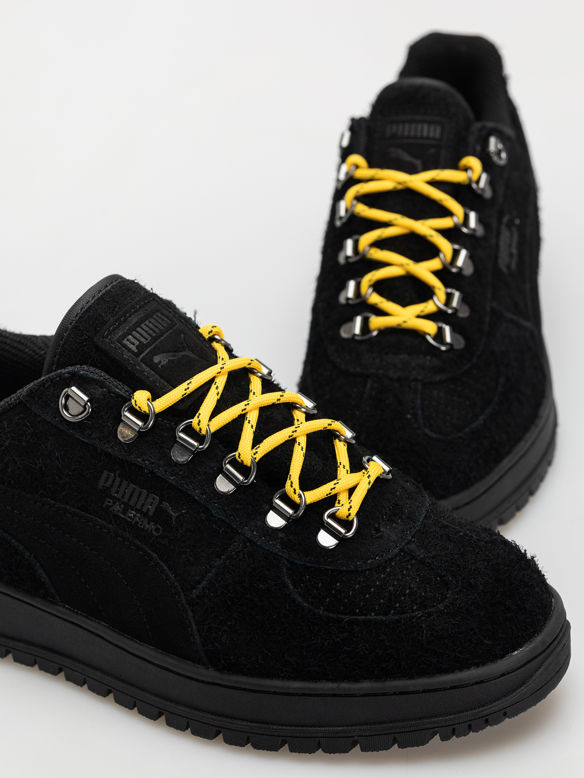 Взуття Puma Palermo Alpino Fuzzy (puma black/yellow sizzle)