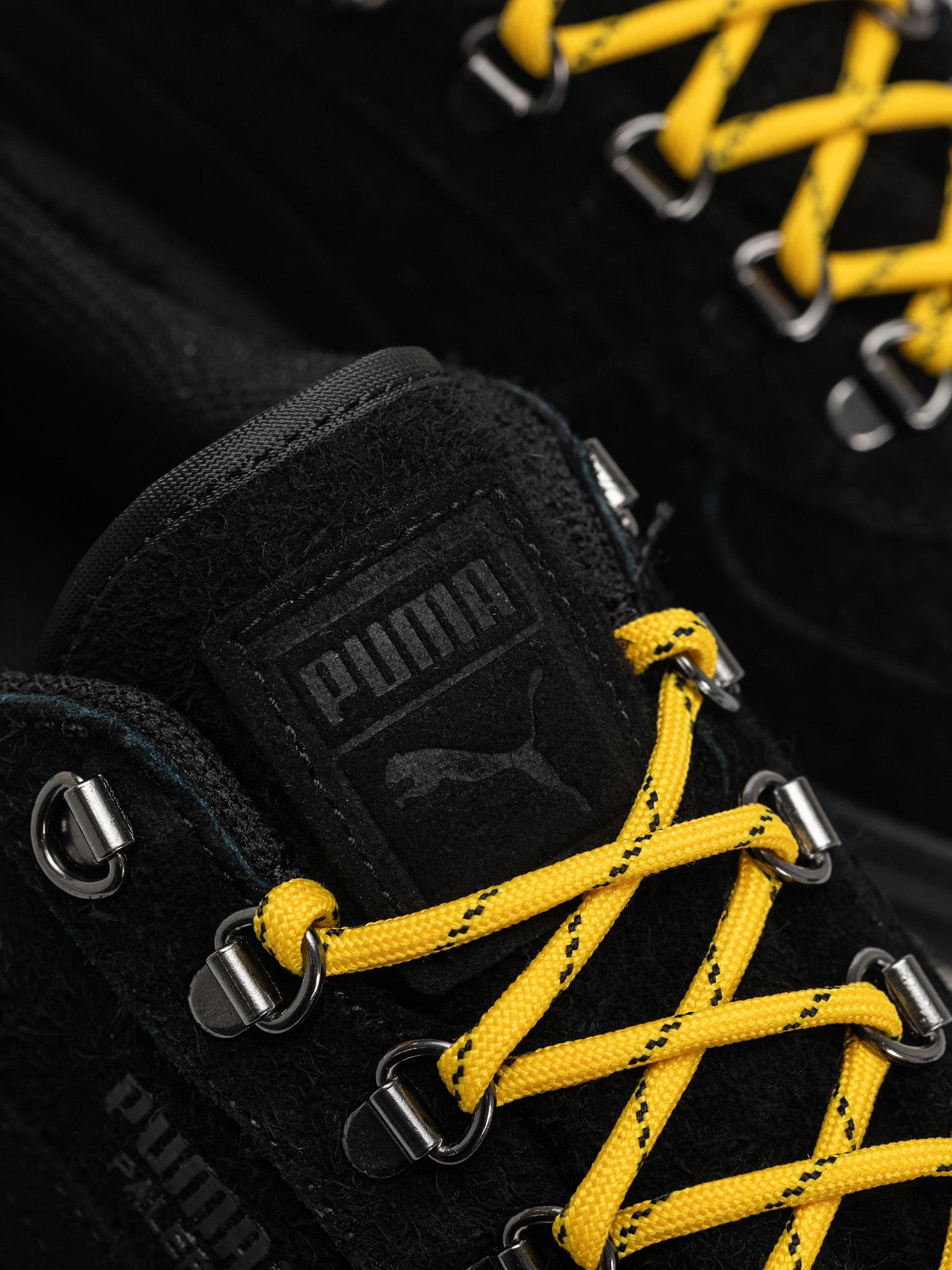 Взуття Puma Palermo Alpino Fuzzy (puma black/yellow sizzle)