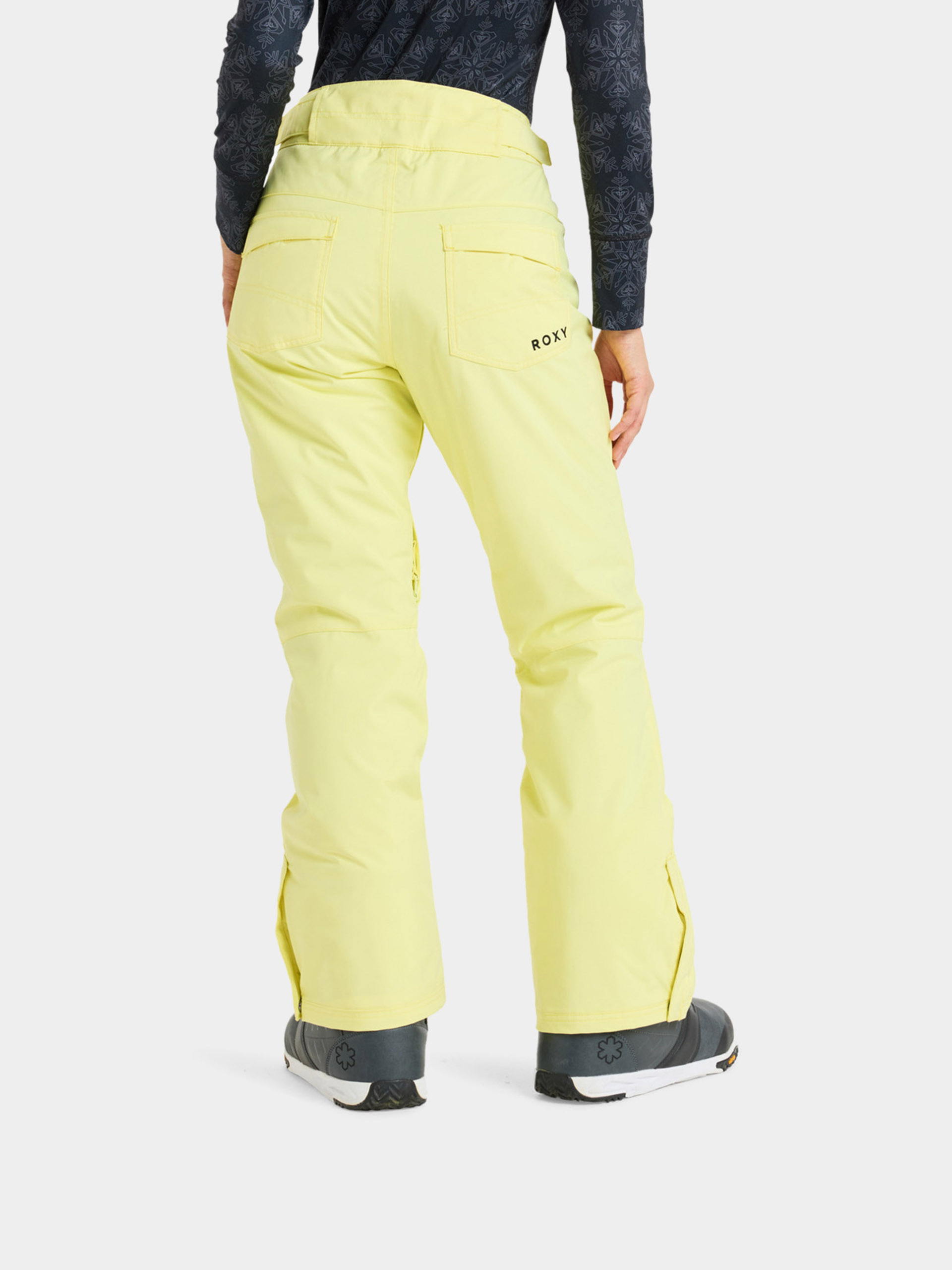 Жіночі Сноубордичні штани Roxy Backyard (yellow pear)