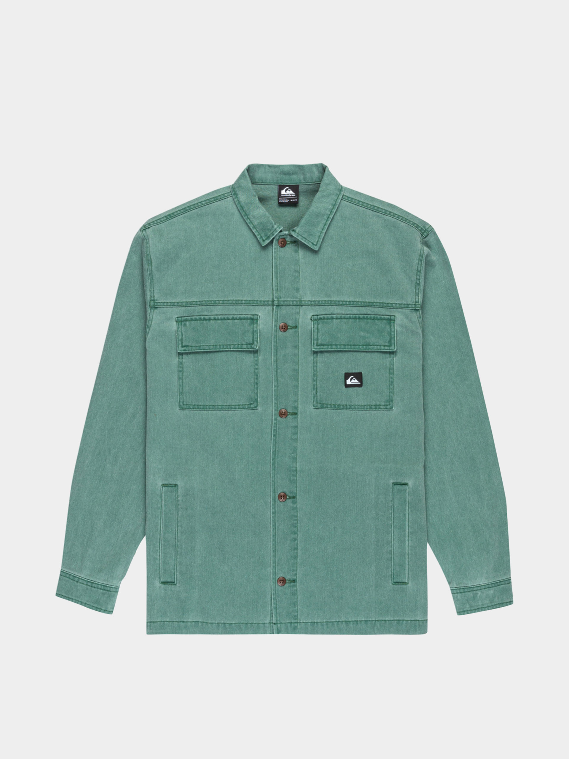 Сорочка Quiksilver Mohab Washed Twill (trekking green)