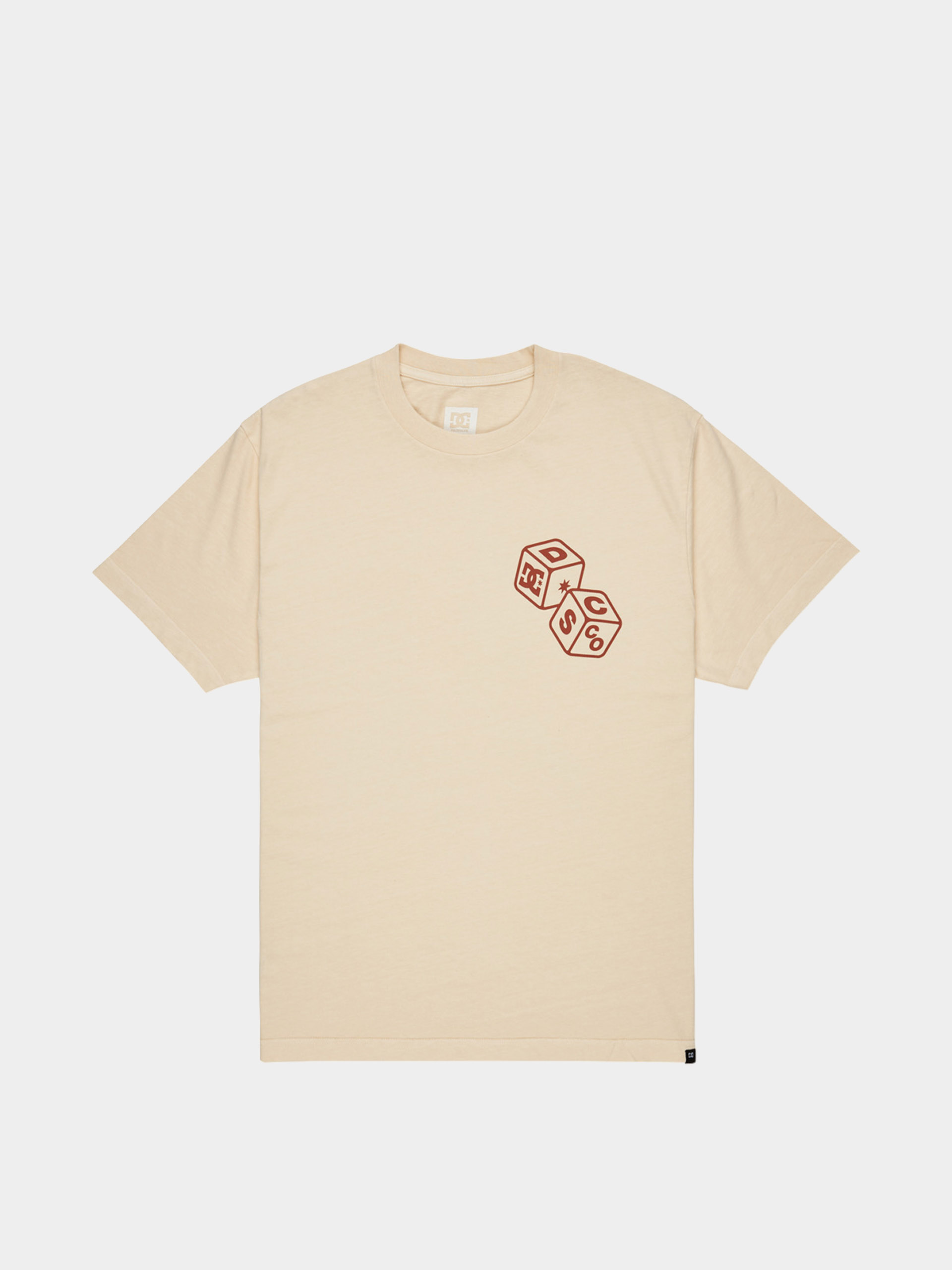 Футболка DC High Rollin (oatmeal)