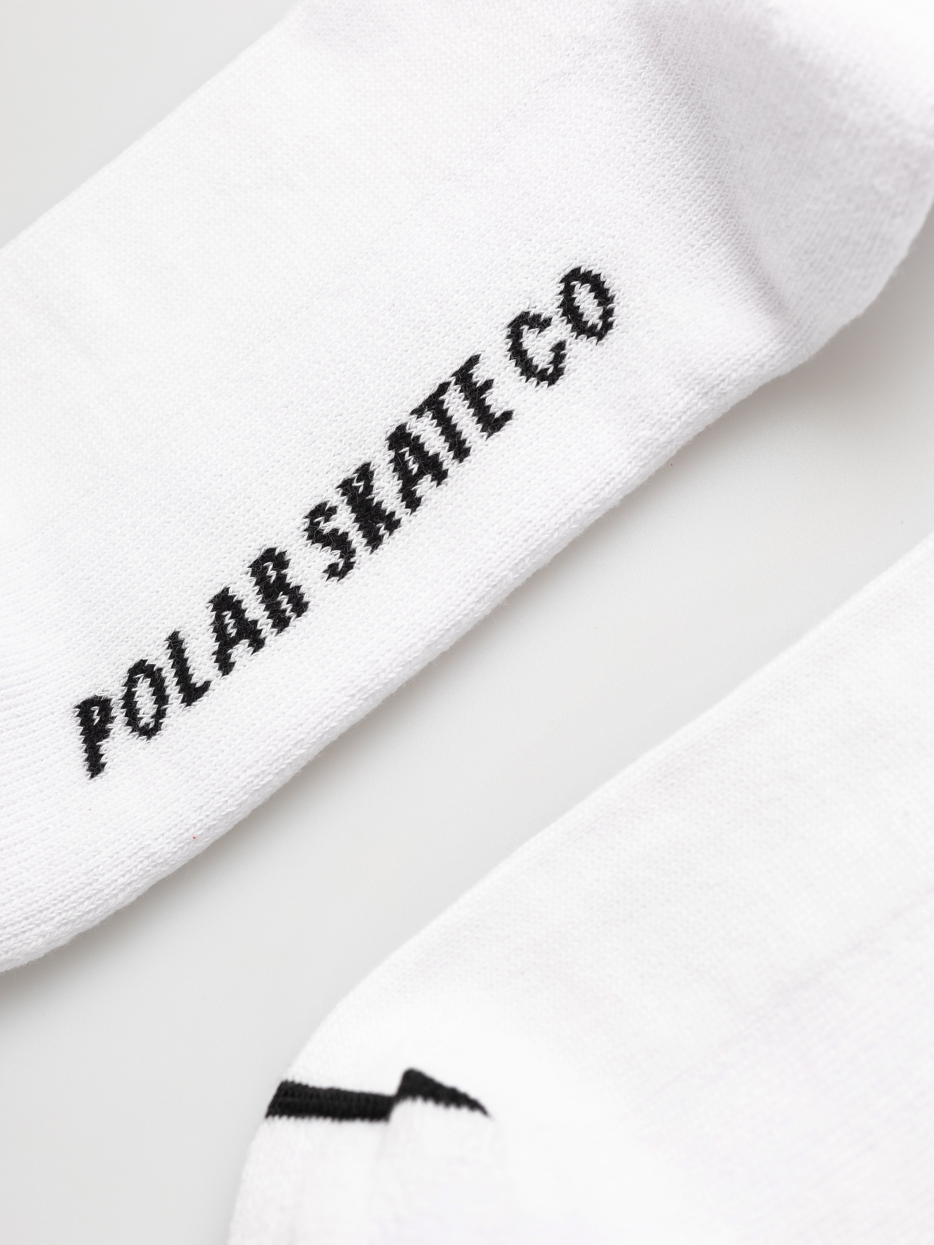  Шкарпетки Polar Skate Rib 2 Stripes (white/black)
