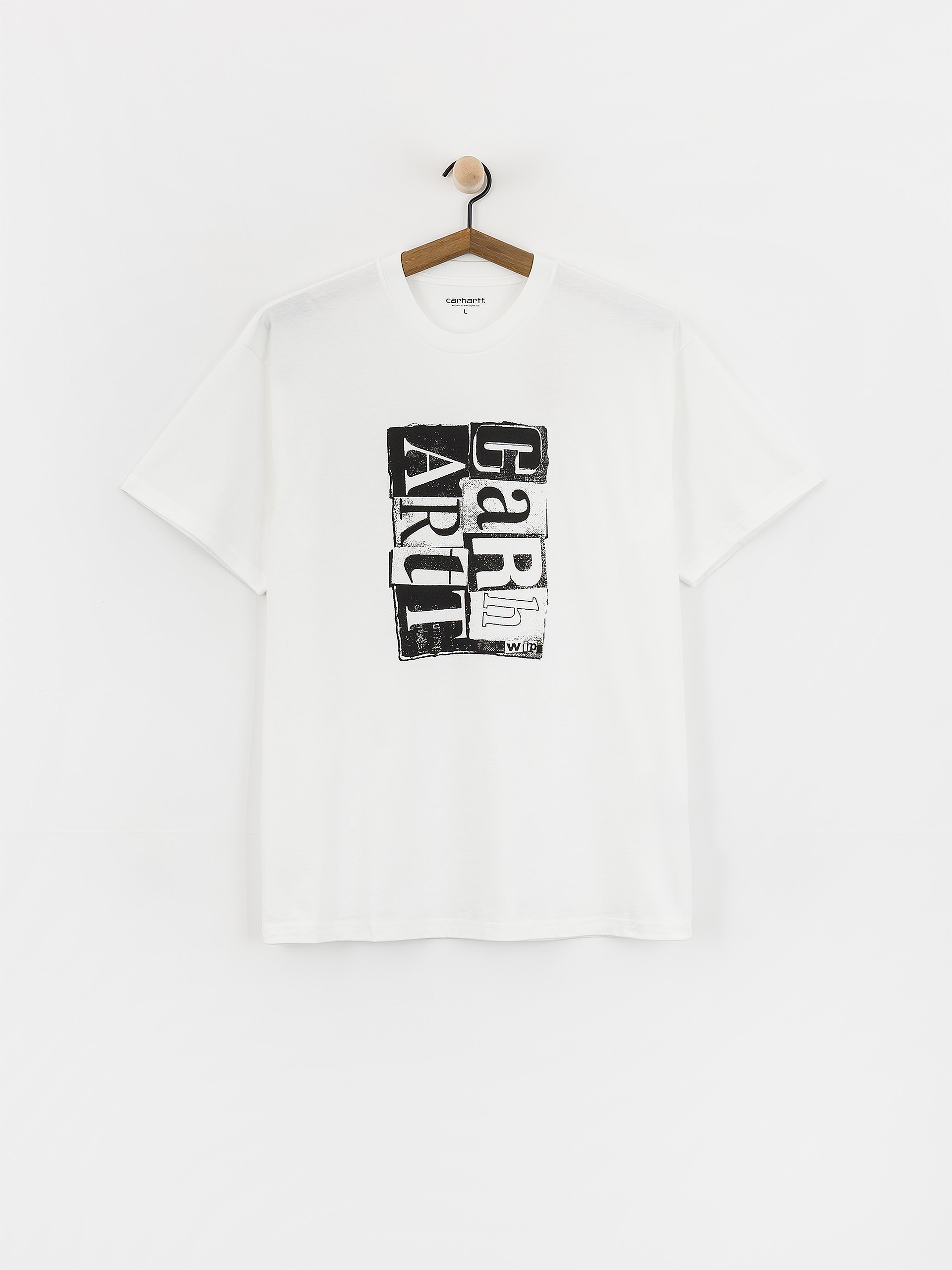 Футболка Carhartt WIP Moving Letterpress (white)