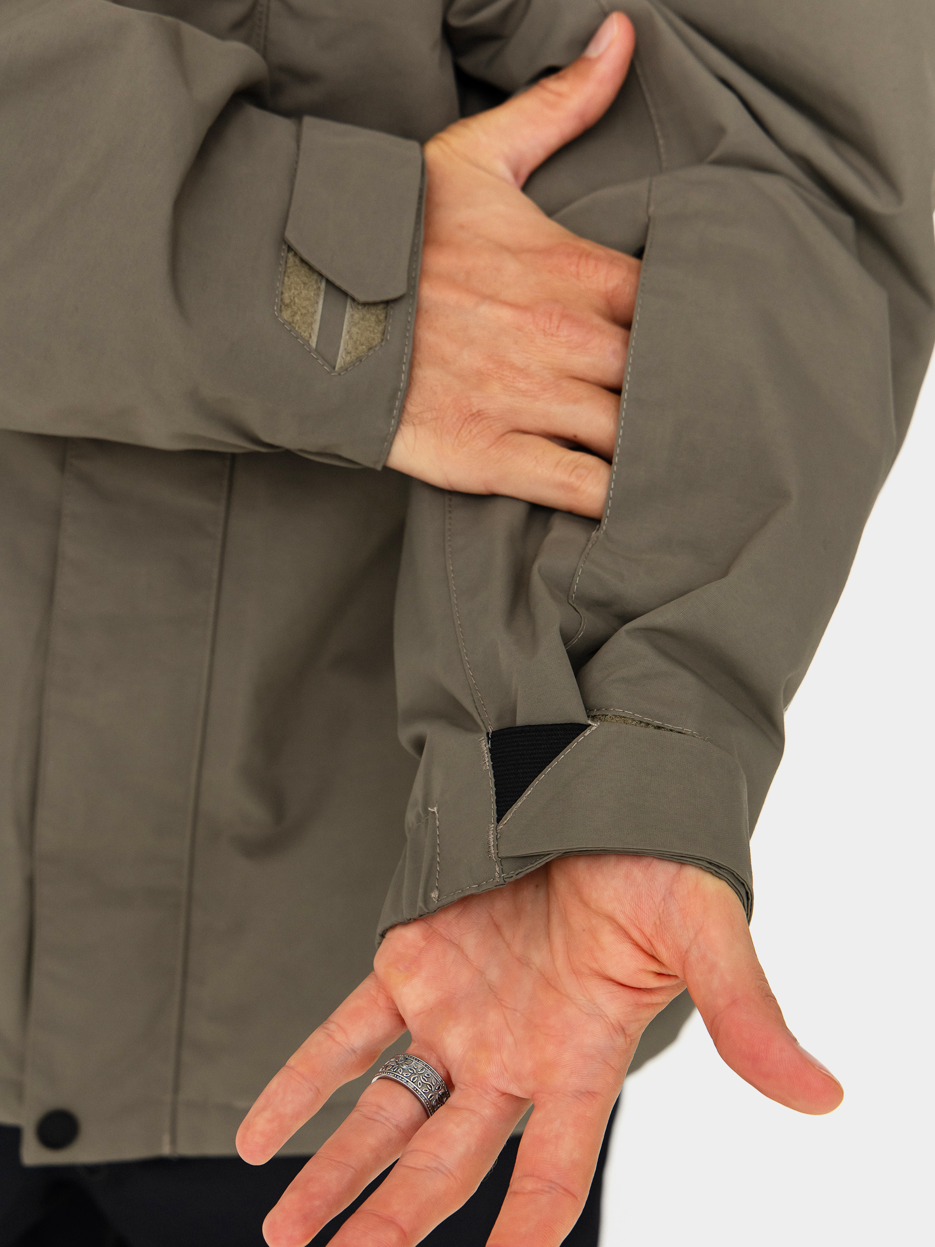 Чоловіча Сноубордична куртка Volcom L Ins Gore Tex (moss green)