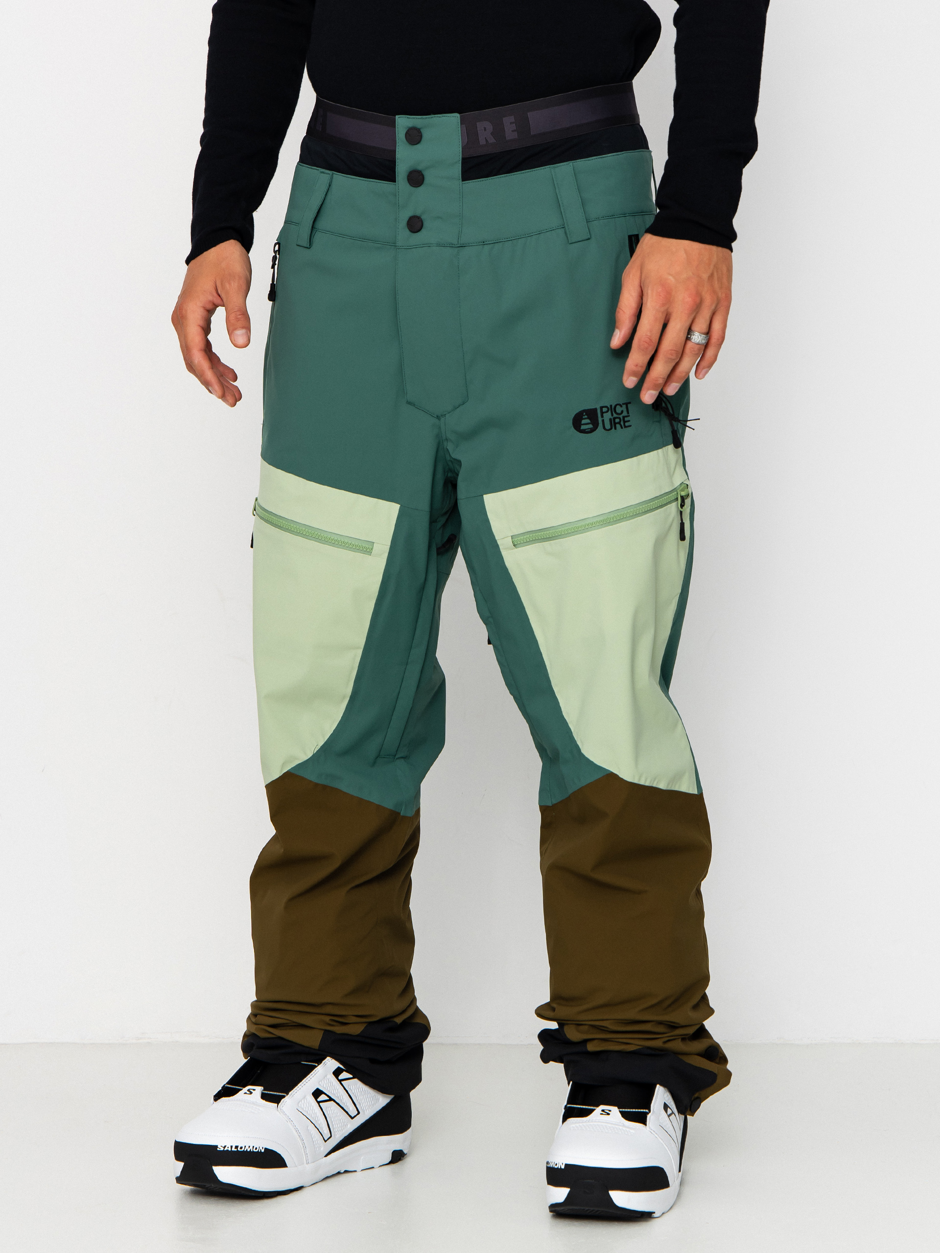 Чоловічі Сноубордичні штани Picture Naikoon (smoke pine)