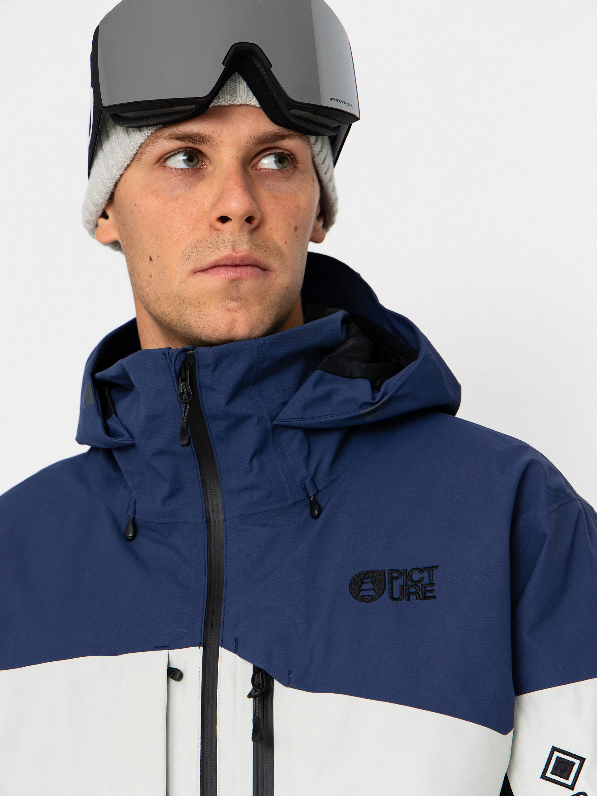 Чоловіча Сноубордична куртка Picture Lassen Gore Tex 2L (vapor grey)