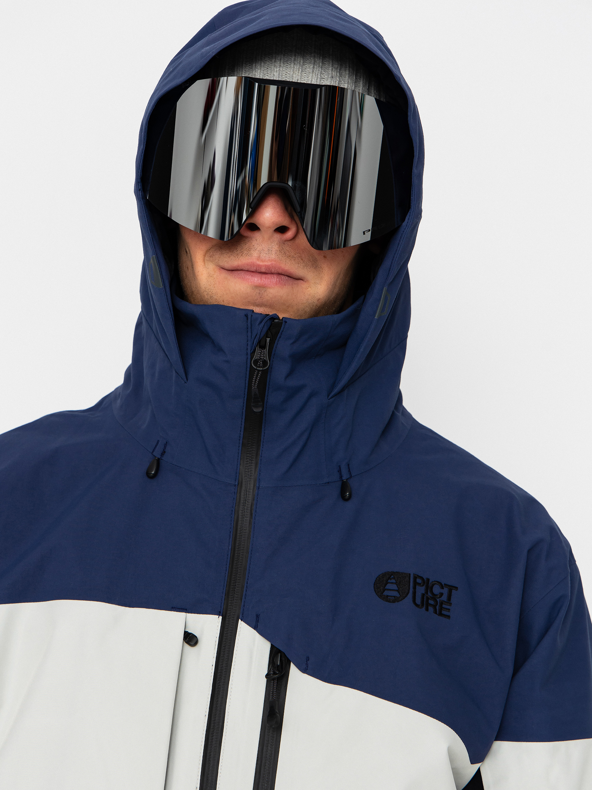 Чоловіча Сноубордична куртка Picture Lassen Gore Tex 2L (vapor grey)