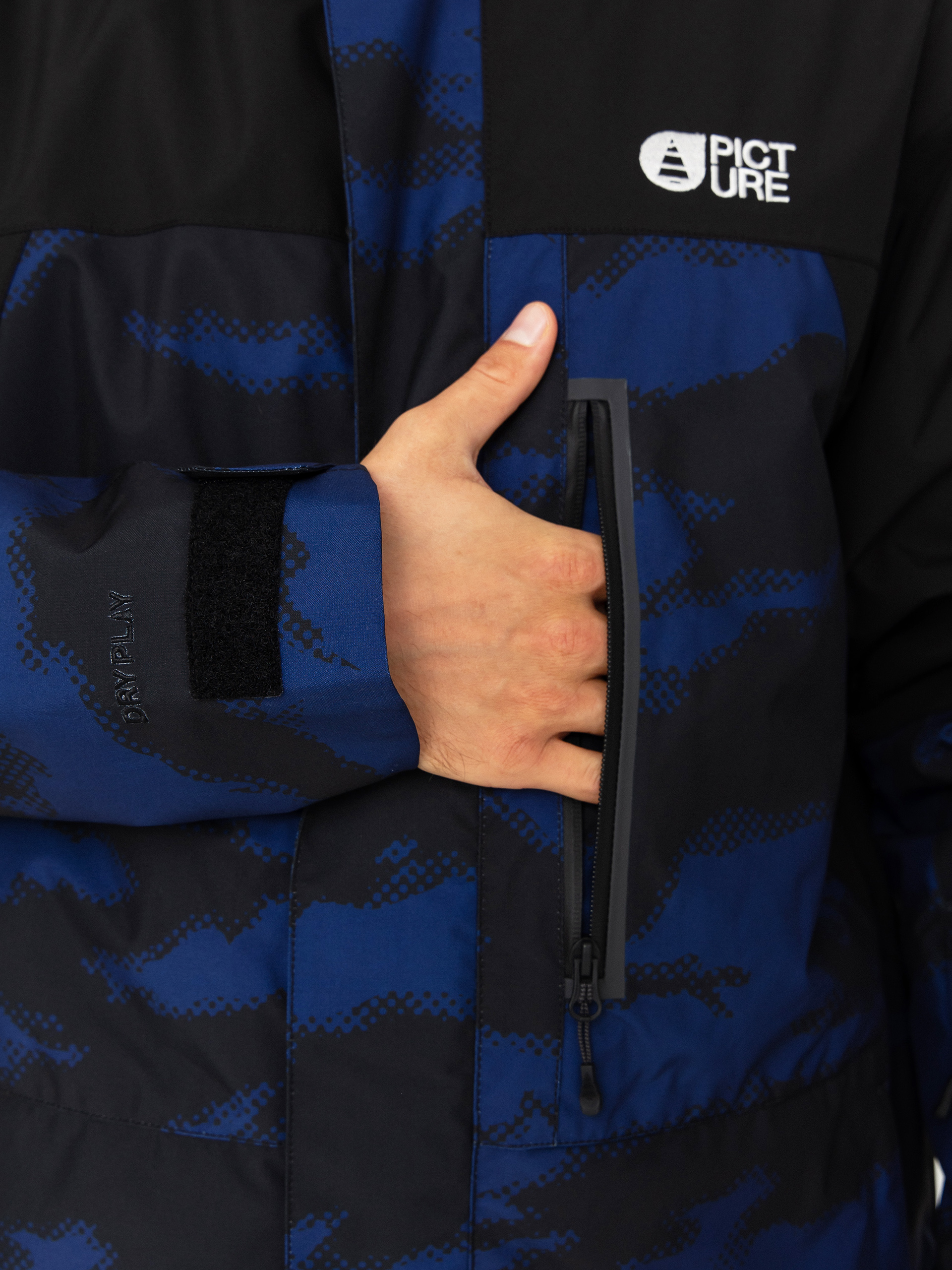 Чоловіча Сноубордична куртка Picture Jomoh (retro fusion print)