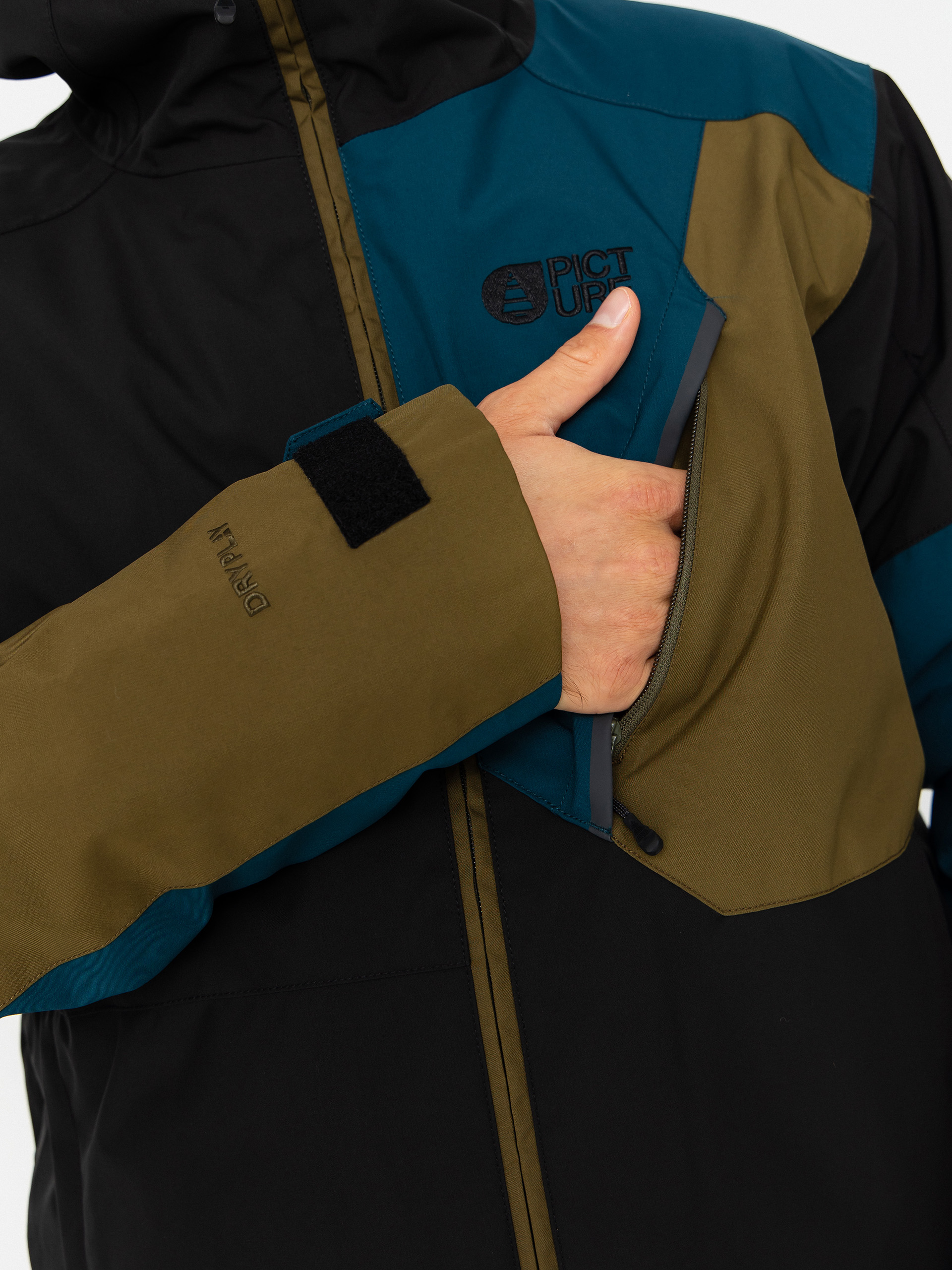 Чоловіча Сноубордична куртка Picture Nitric (deep water)