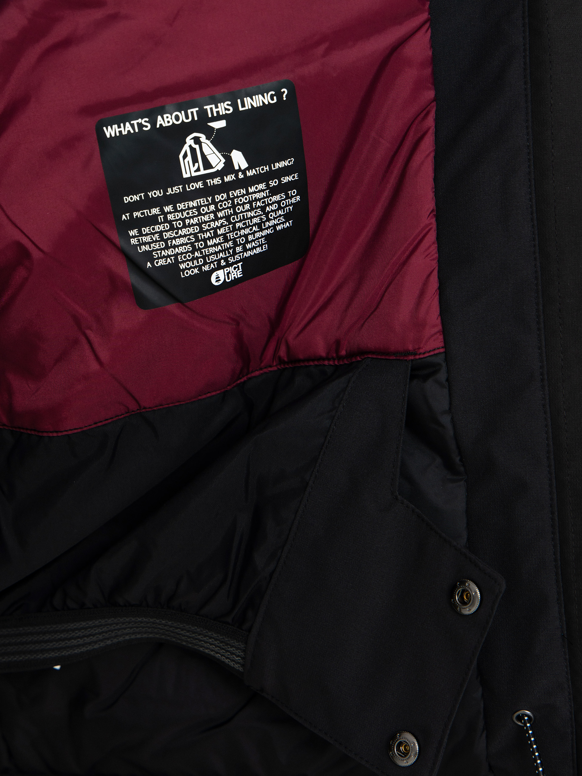 Чоловіча Сноубордична куртка Picture Nitric (deep water)