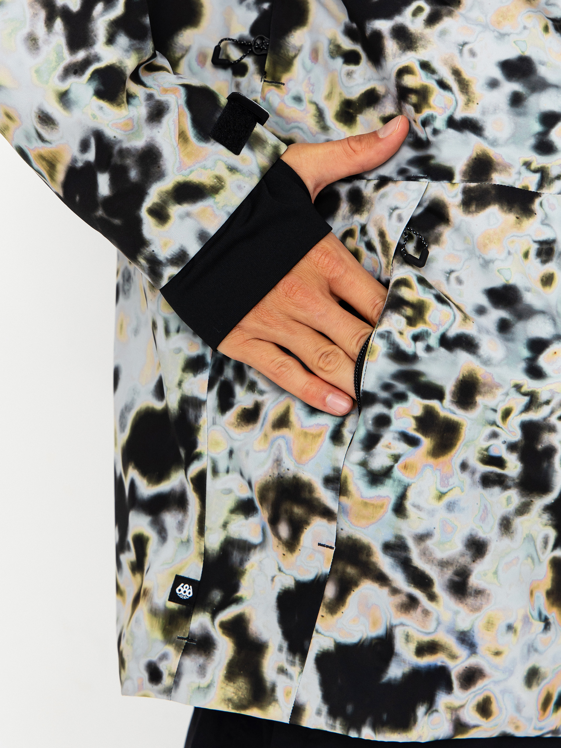 Чоловіча Сноубордична куртка 686 Hydra Thermagraph (arctic tundra print)