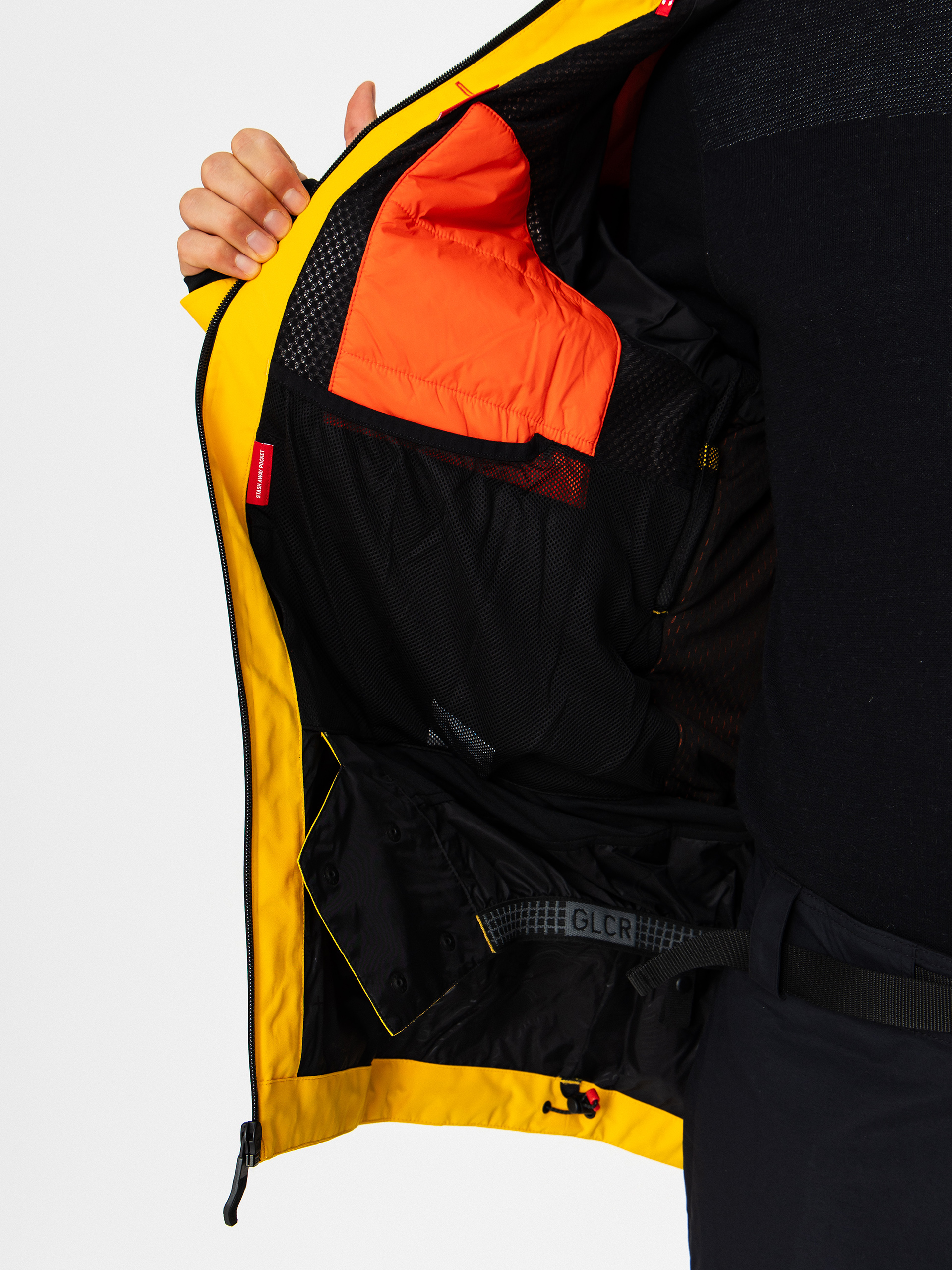 Чоловіча Сноубордична куртка 686 Hydra Thermagraph (yellow gold)