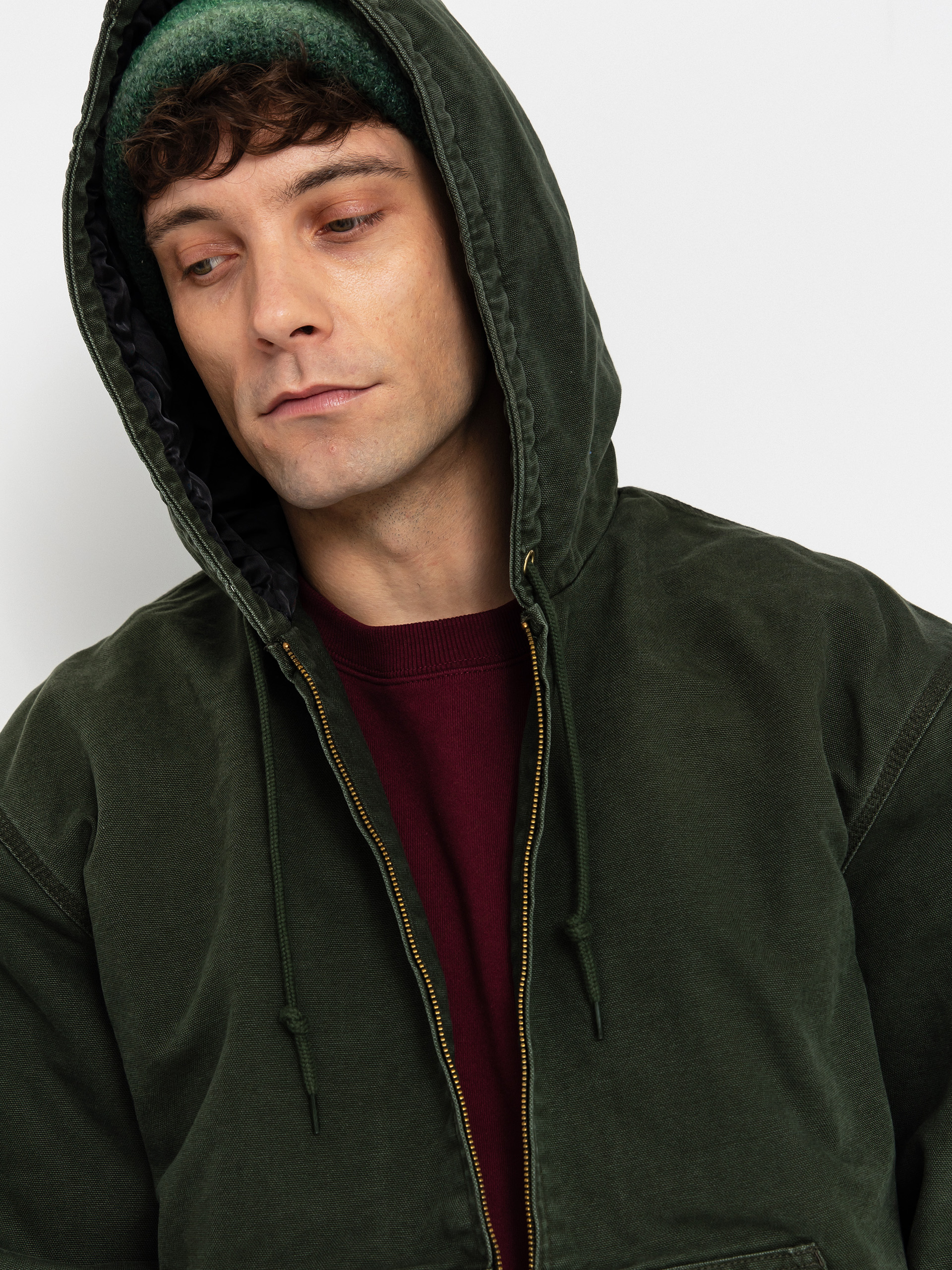 Куртка Carhartt WIP OG Active (olive/stone canvas)