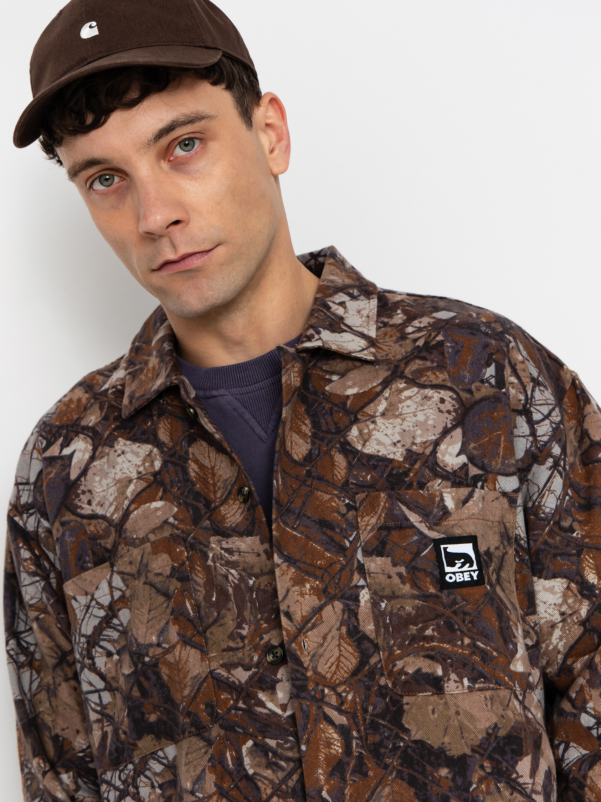 Сорочка OBEY Fence Camo (fence camo multi)