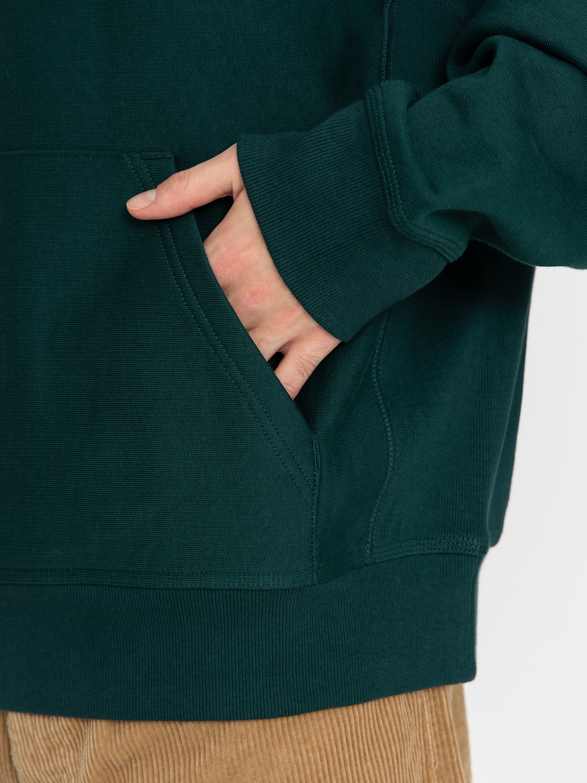 Худі Carhartt WIP American Script HD (dark fir)