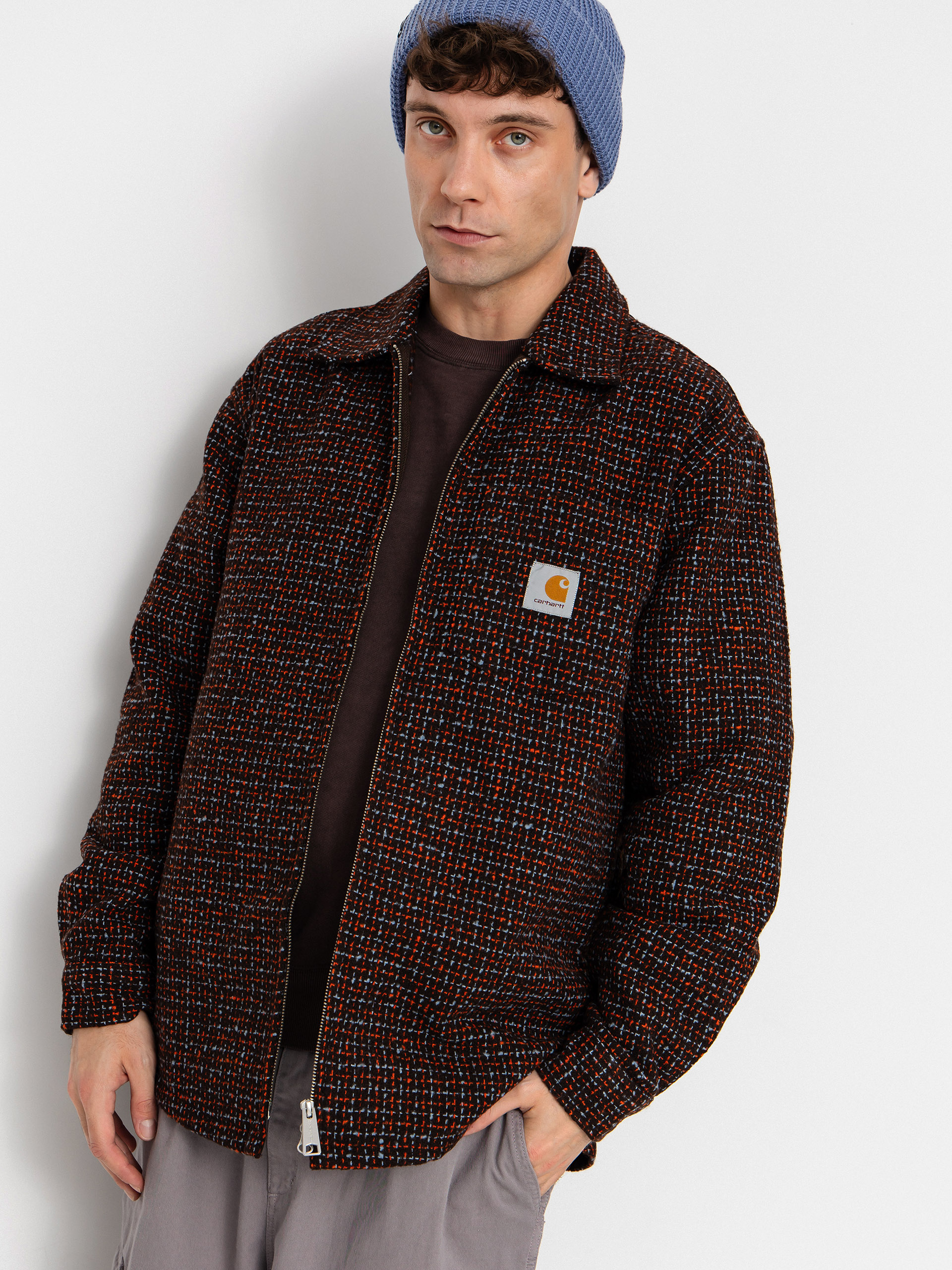 Куртка Carhartt WIP Bellamy (bellamy check/tobacco)