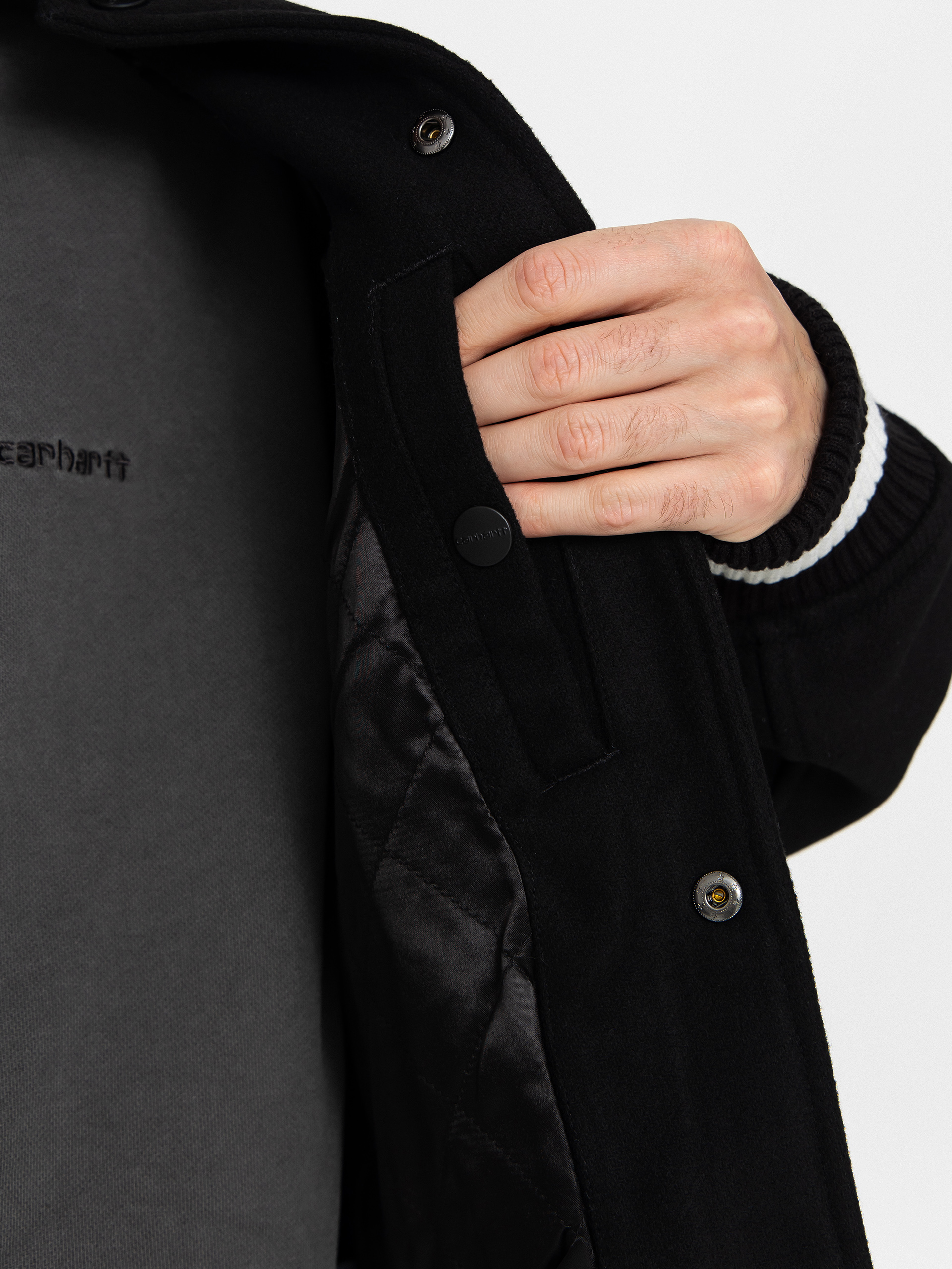Куртка Carhartt WIP World Class Varsity (black)