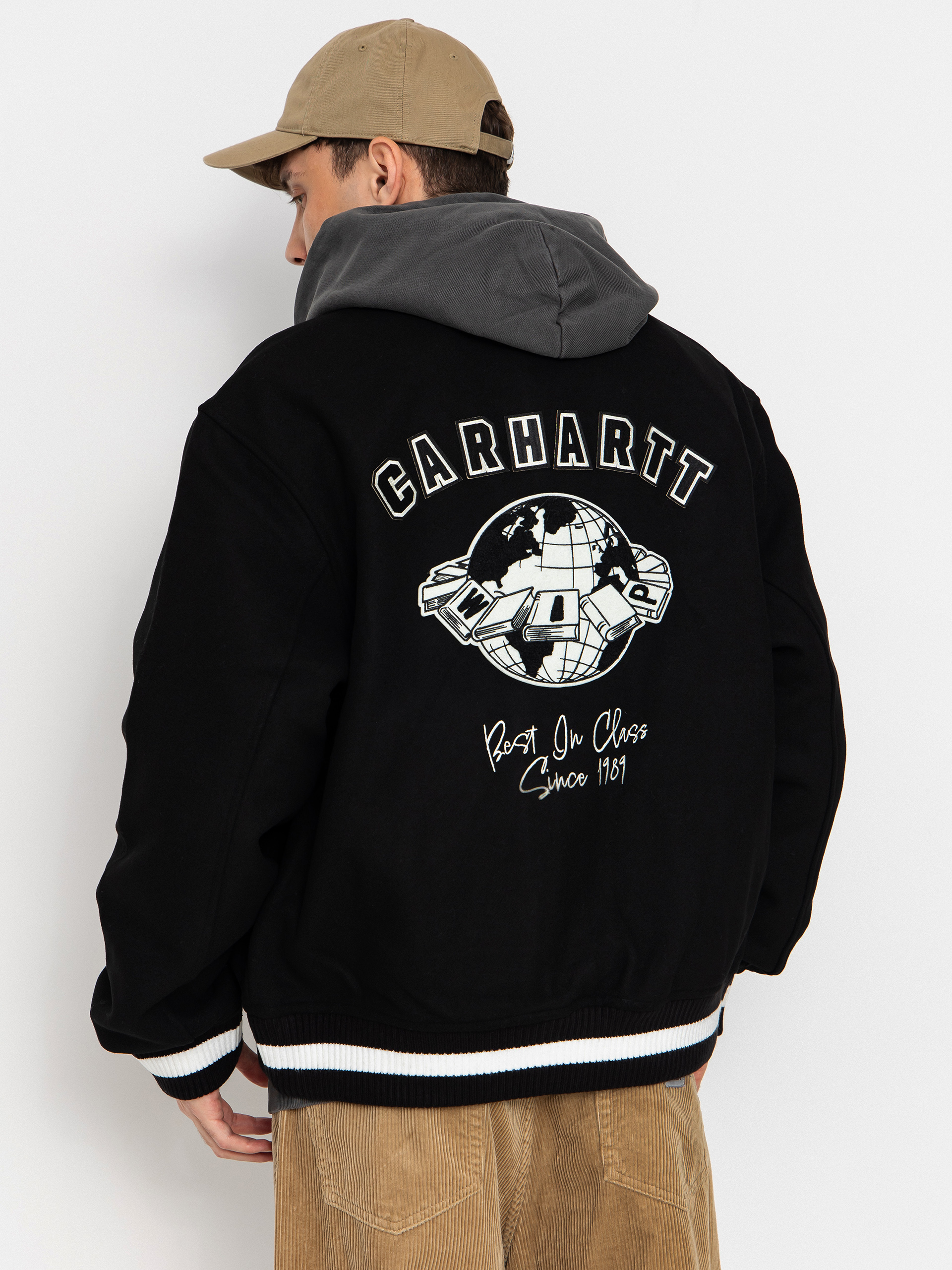 Куртка Carhartt WIP World Class Varsity (black)