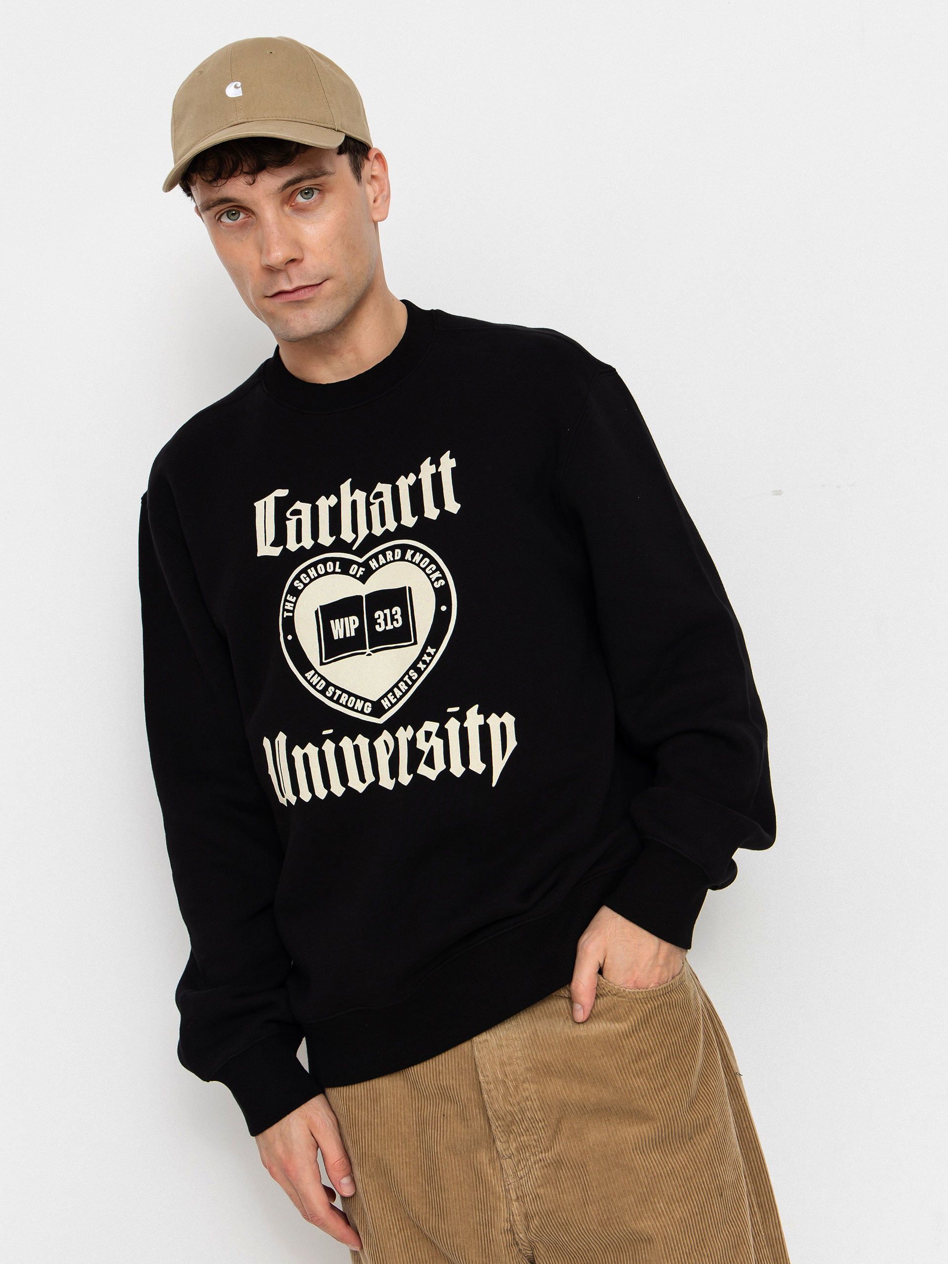 u0421u0432u0456u0442u0448u043eu0442 Carhartt WIP Schooling (black)