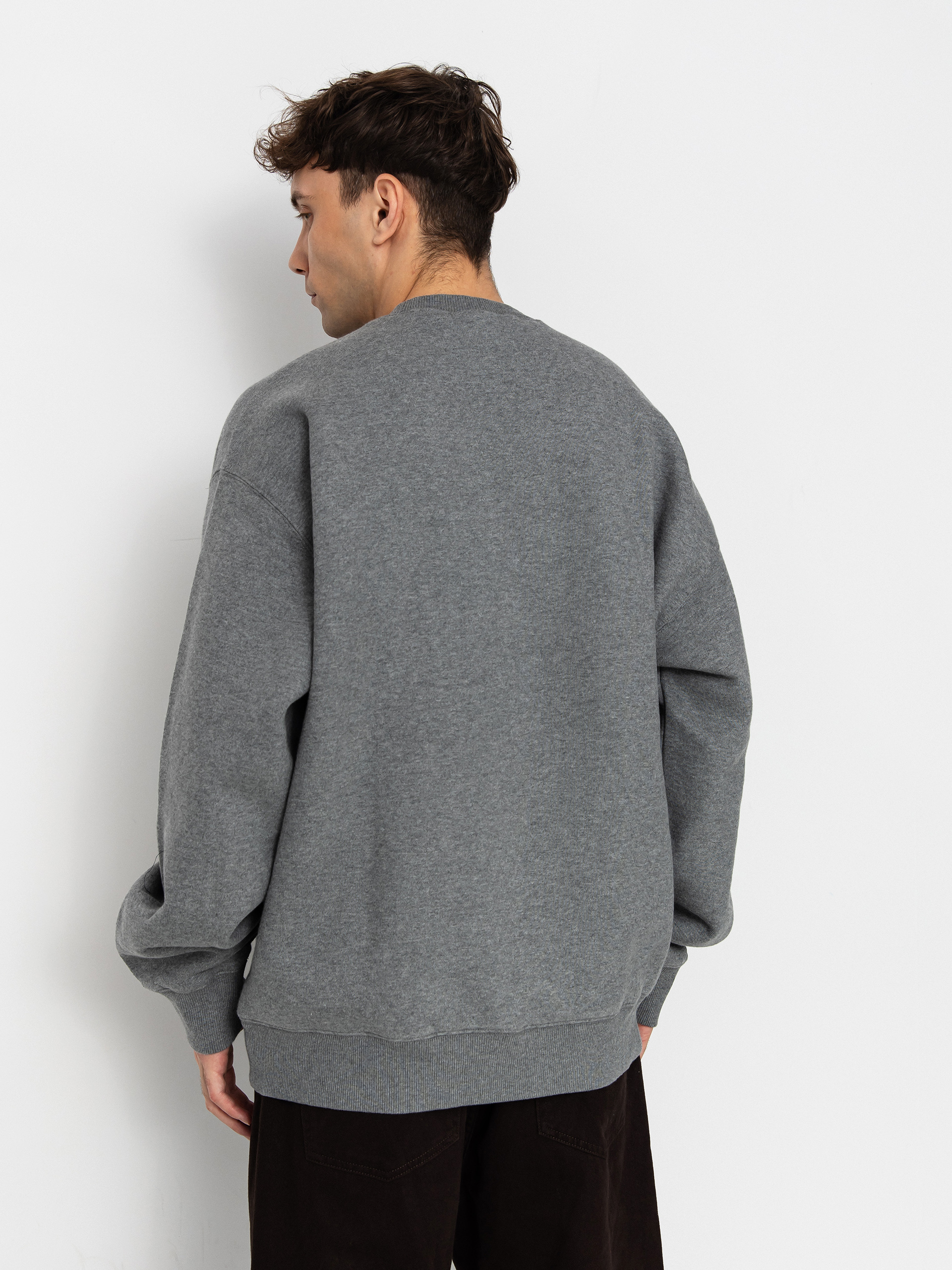 Світшот Carhartt WIP Big School (dark grey heather)