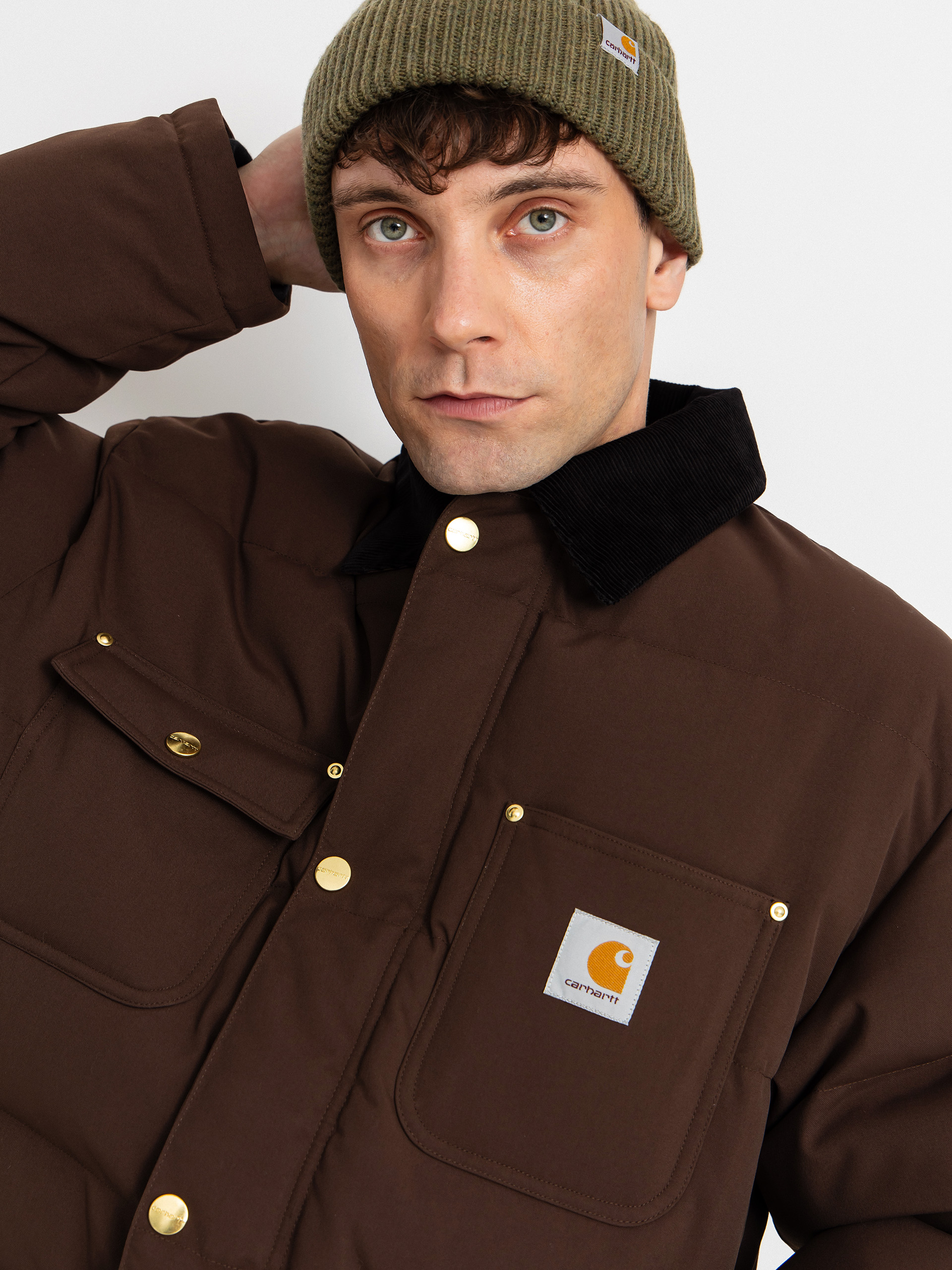 Куртка Carhartt WIP Rayler (tobacco/black)