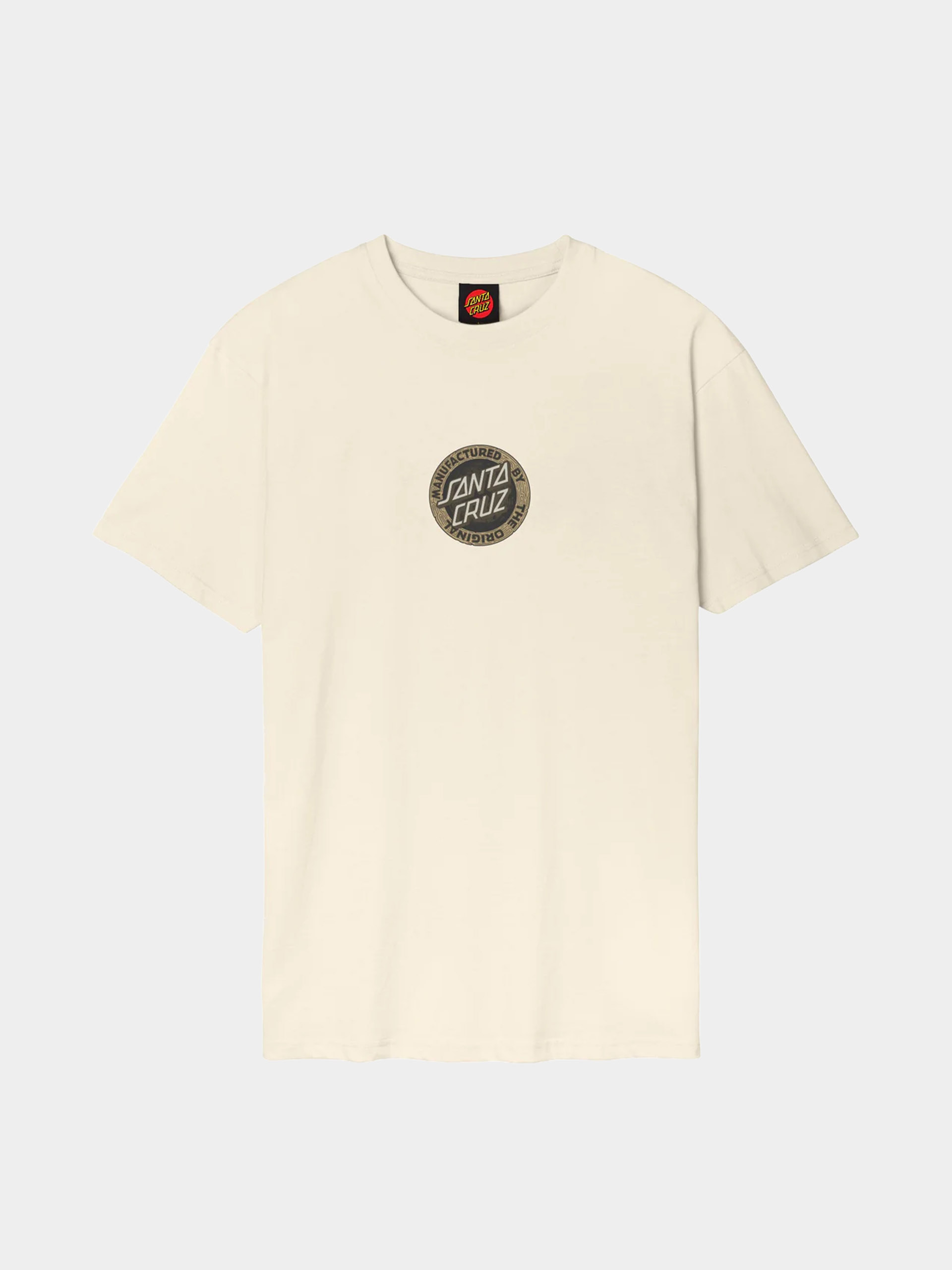 Футболка Santa Cruz Carved Mfg Front (bone)