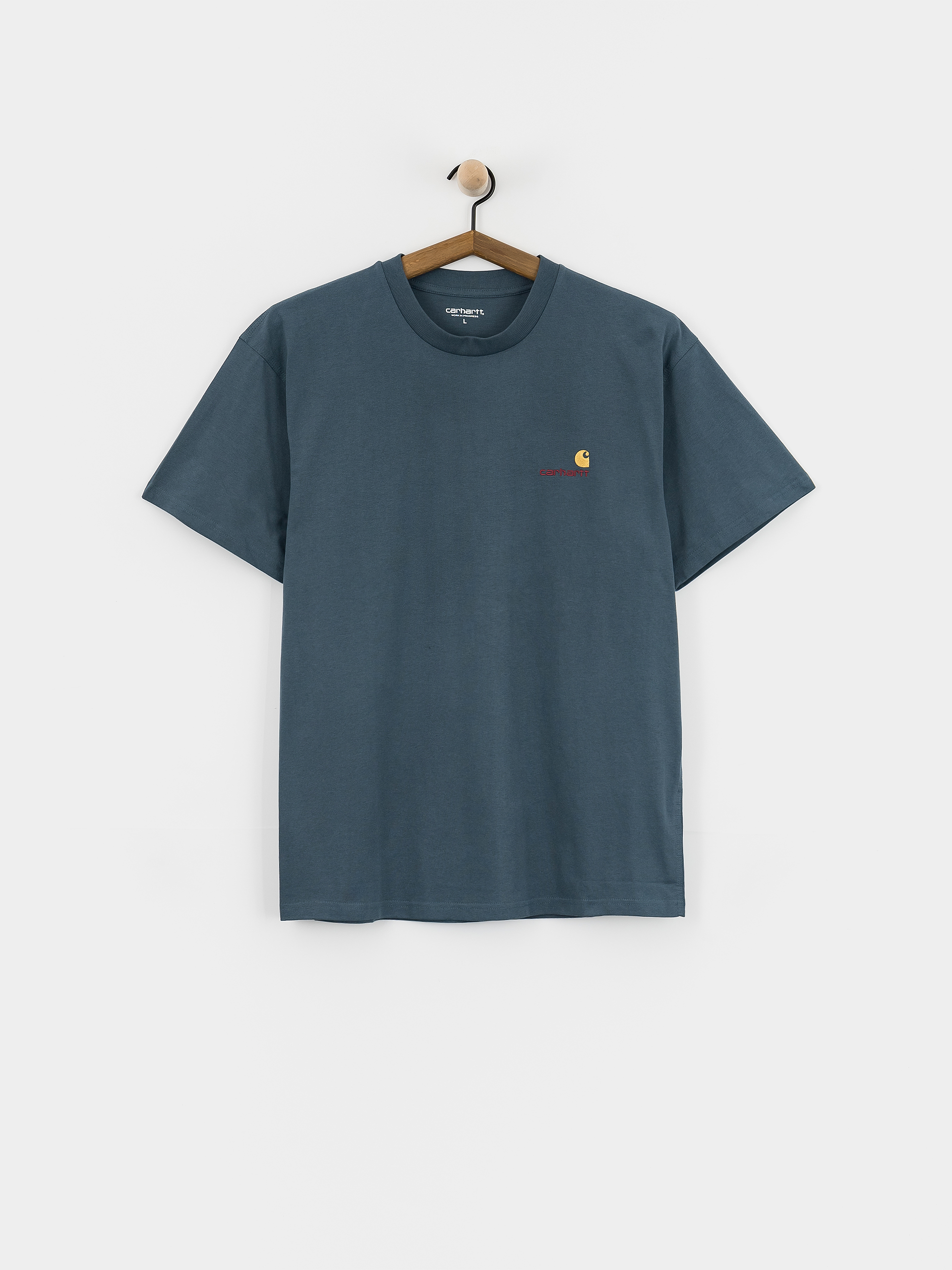 Футболка Carhartt WIP American Script (office blue)