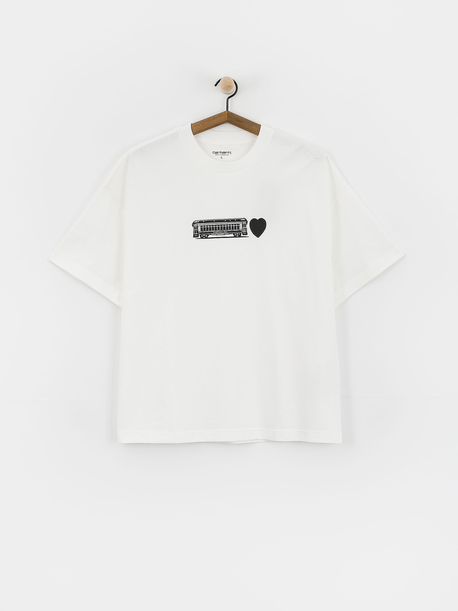 Футболка Carhartt WIP Deconstructed Label (white)