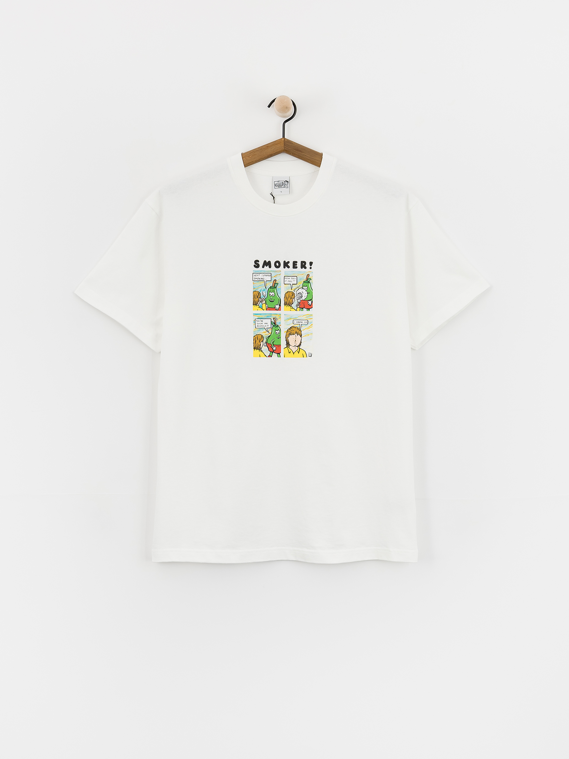Футболка Polar Skate Smoker! (white)