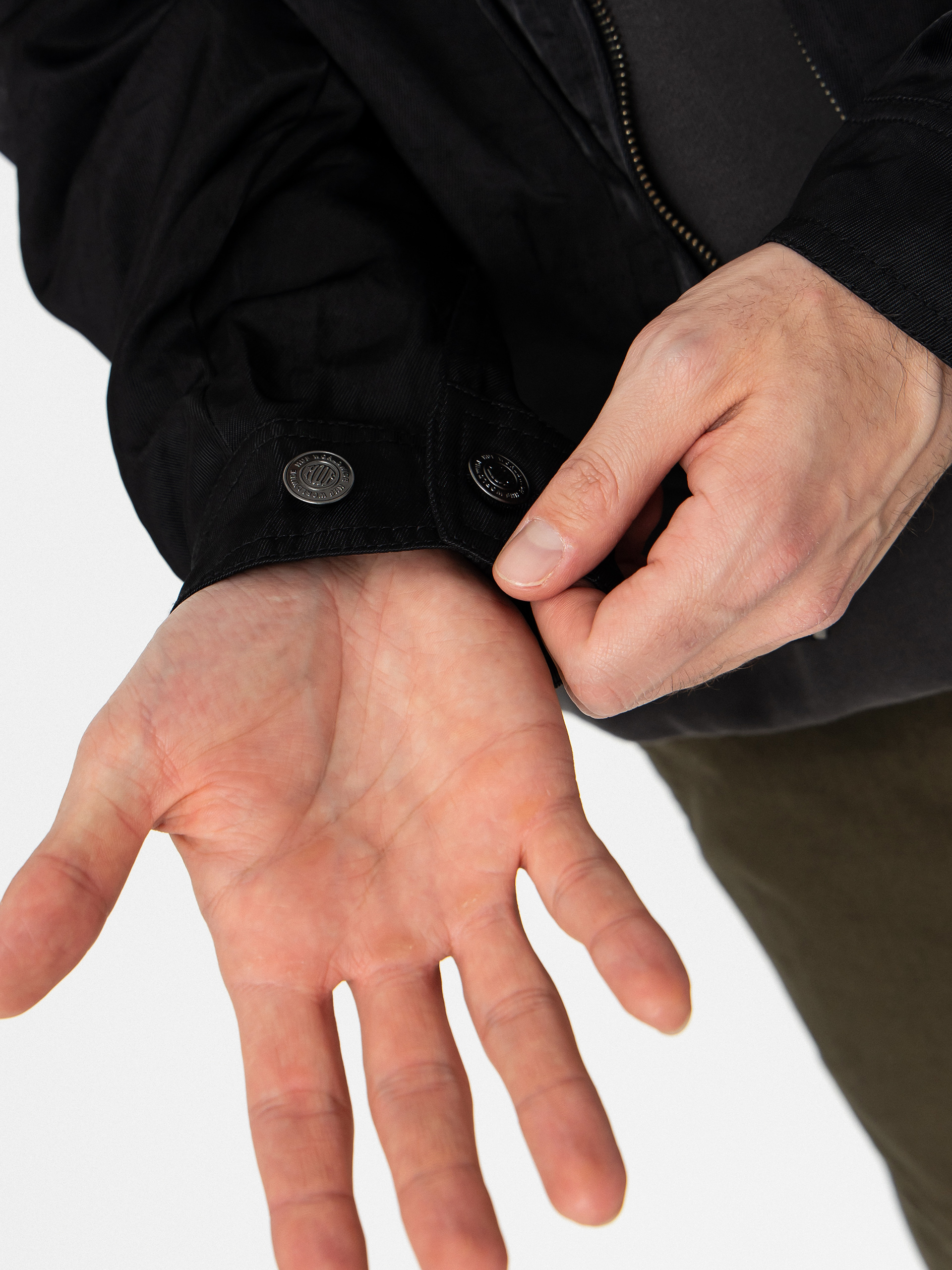 Куртка HUF X Thrasher Trucker (black)