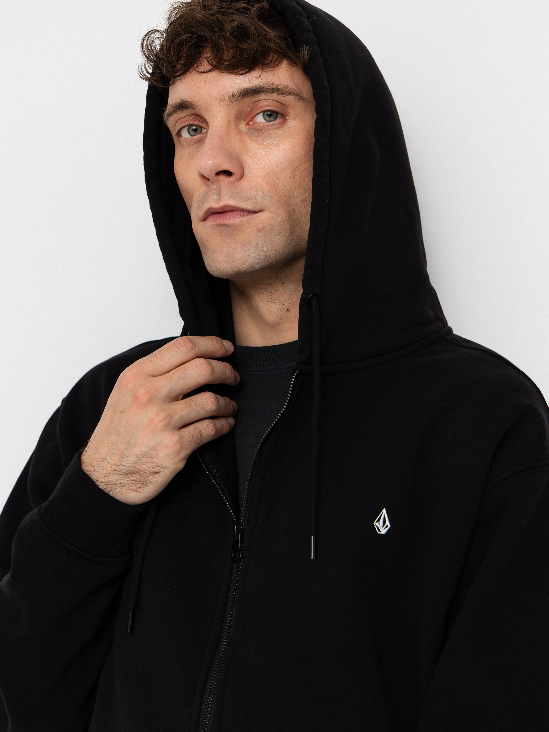 Світшот Volcom Single Stone Zip (black)