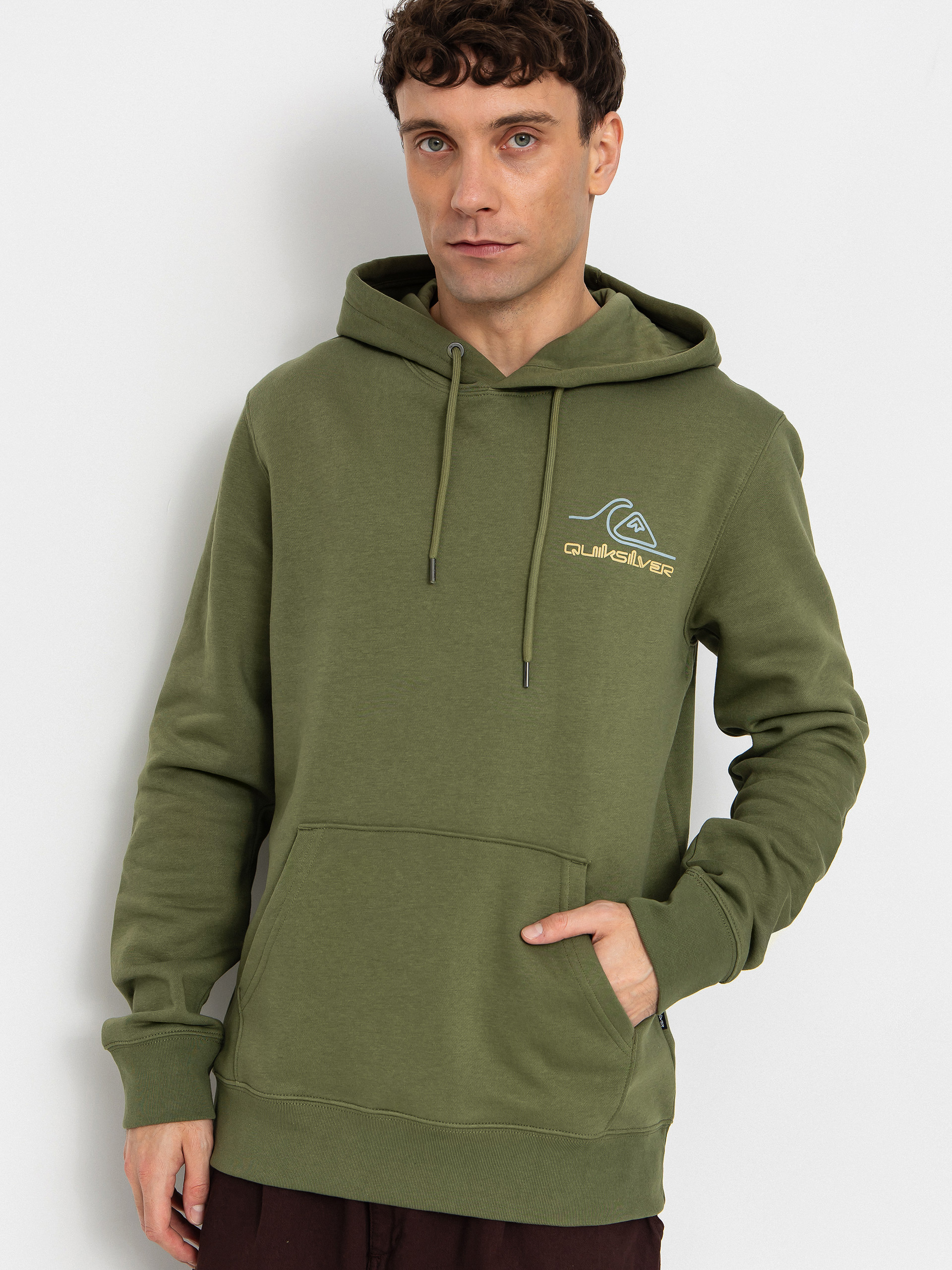 Худі Quiksilver Light Waves HD (loden green)