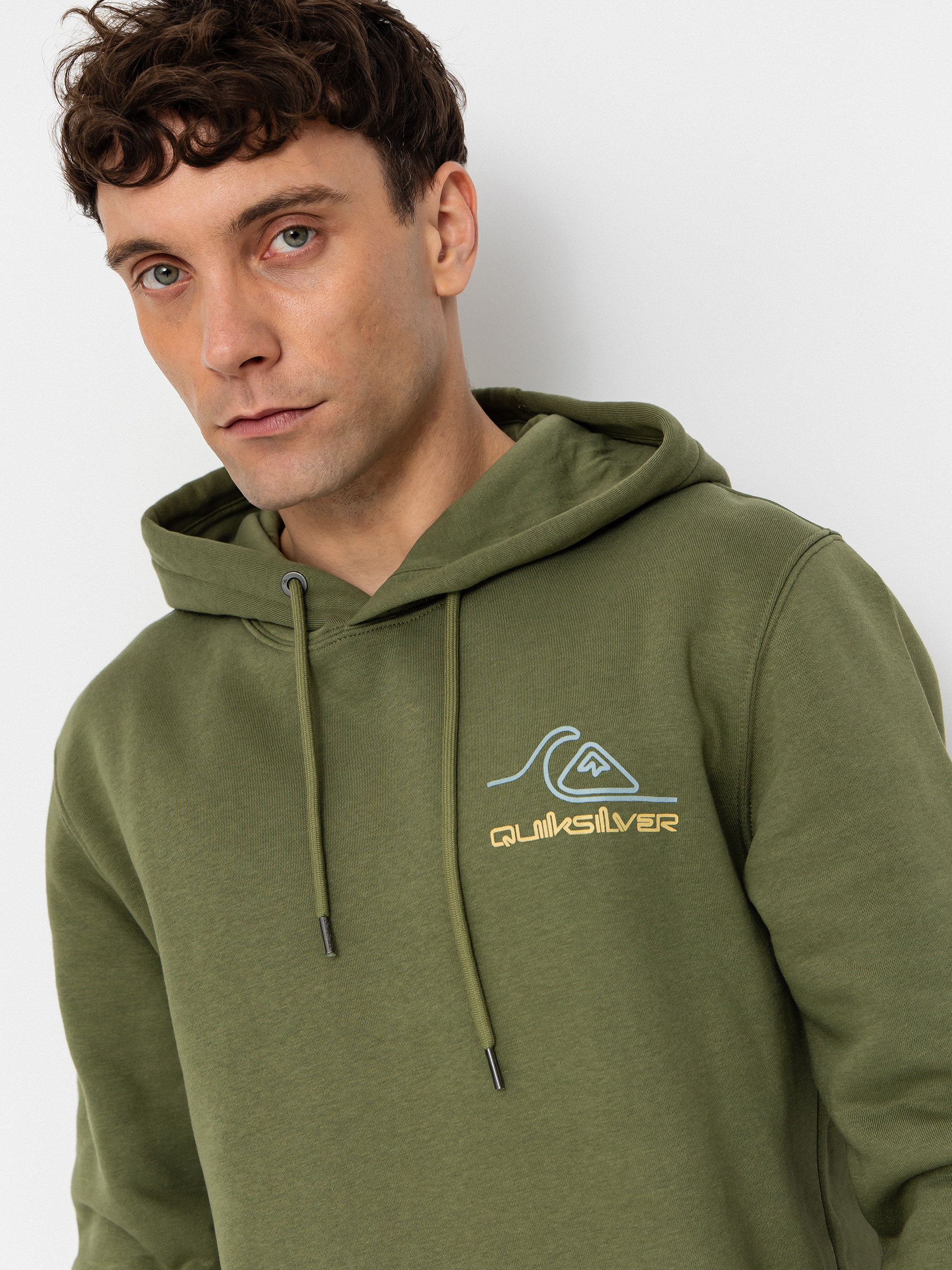 Худі Quiksilver Light Waves HD (loden green)