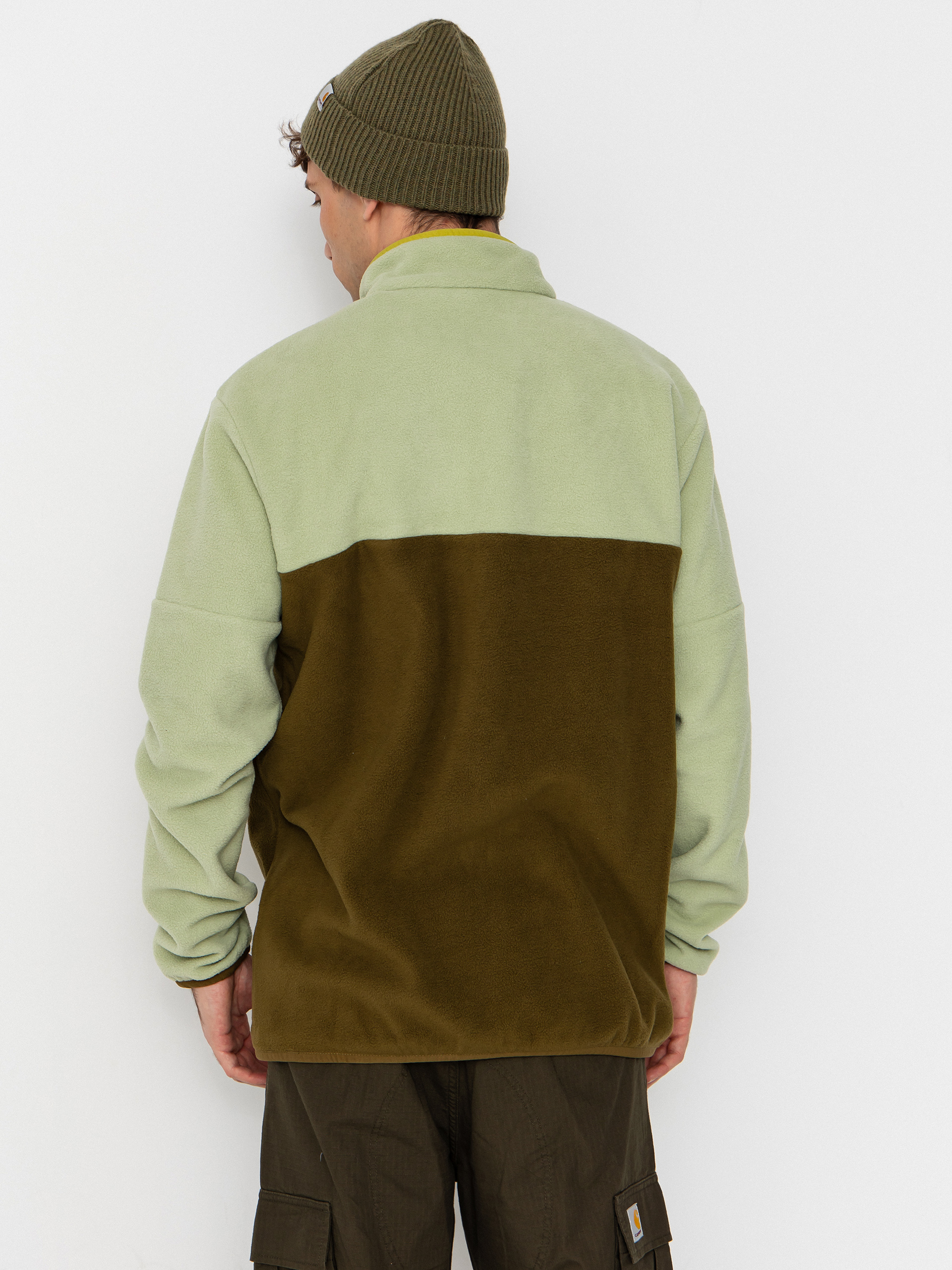 Чоловічий Флісовий светр Picture Arcca 1/4 Zip (tobacco)