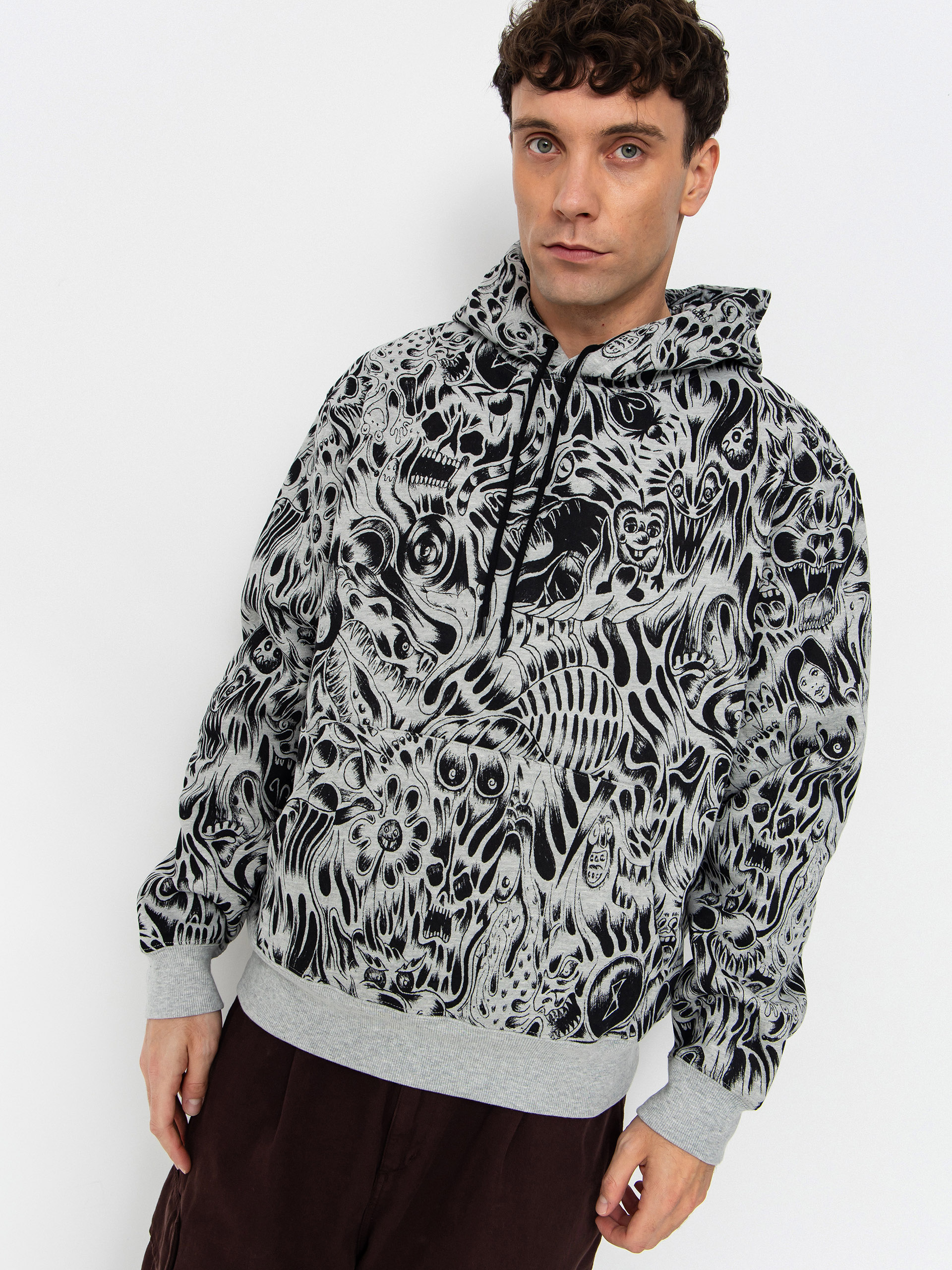 Худі Baker Nightmare HD (heather grey)