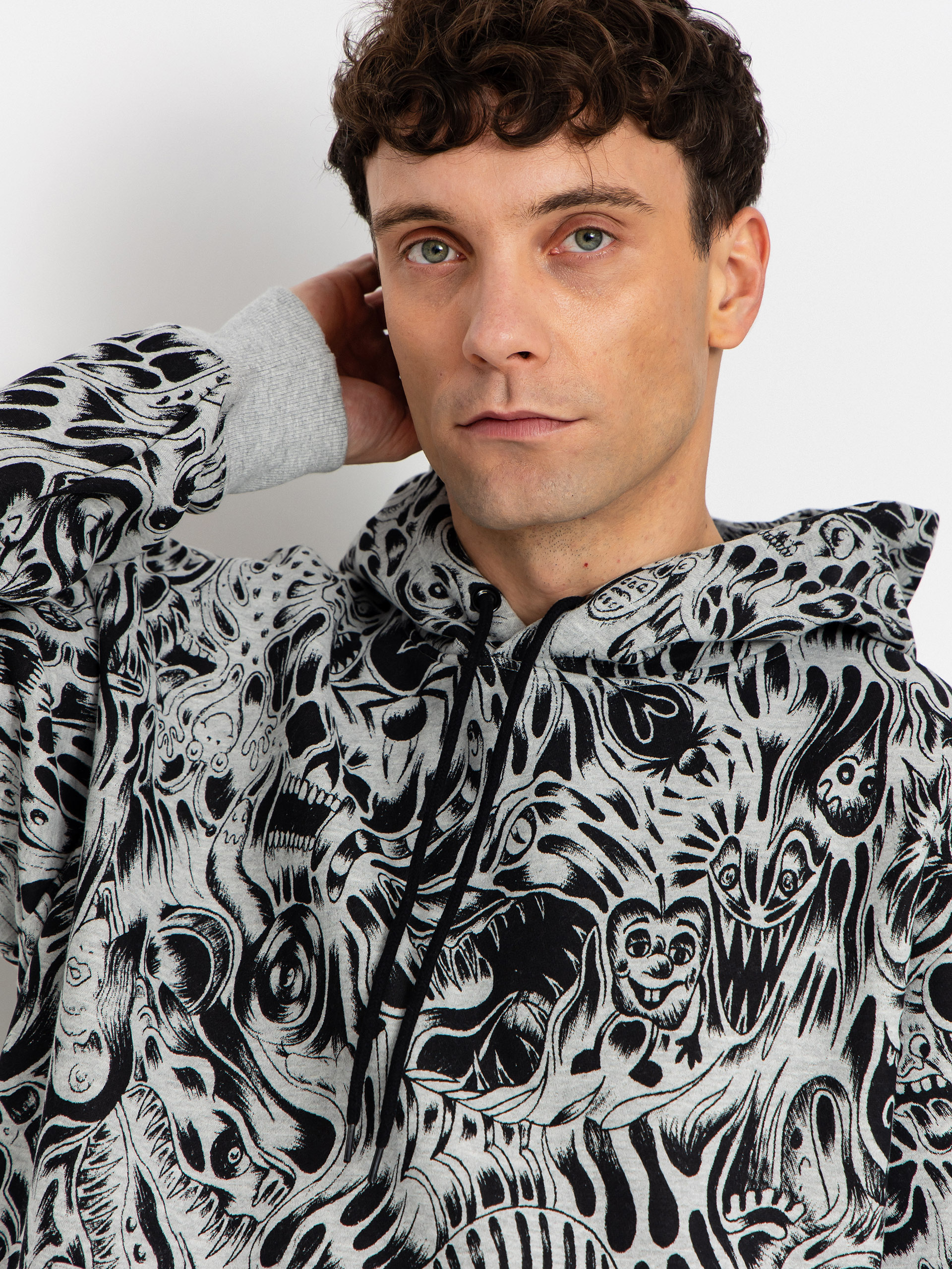 Худі Baker Nightmare HD (heather grey)