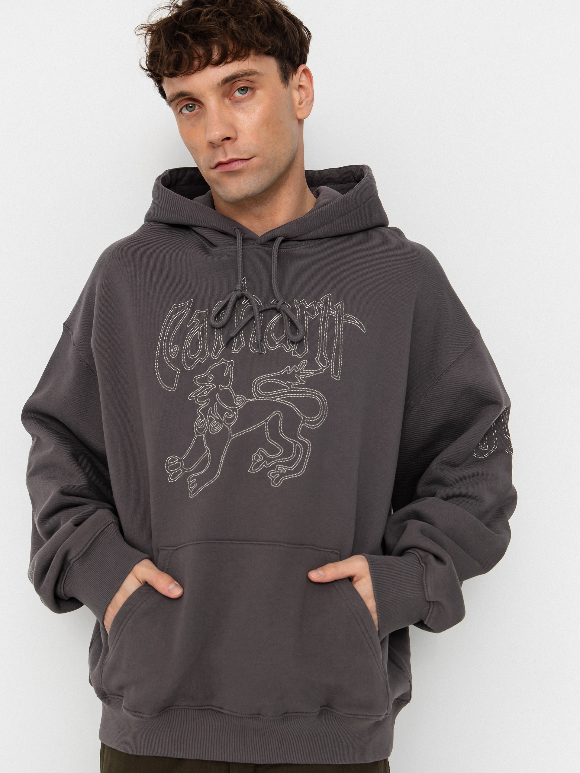 u0425u0443u0434u0456 Carhartt WIP Hackwork HD (porphyry/fleur de sel)