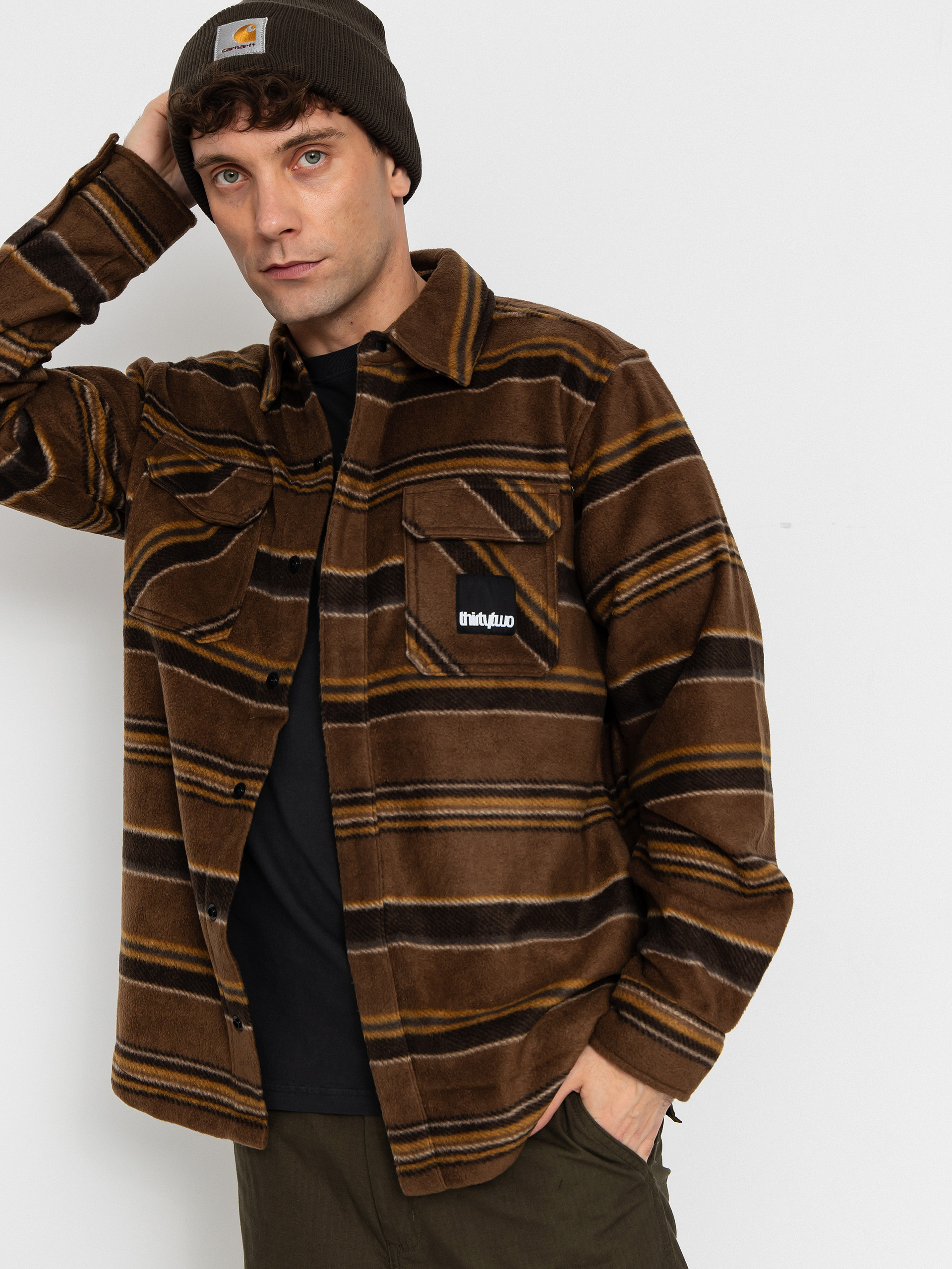 u0421u043eu0440u043eu0447u043au0430 ThirtyTwo Rest Stop Shirt (tobacco)