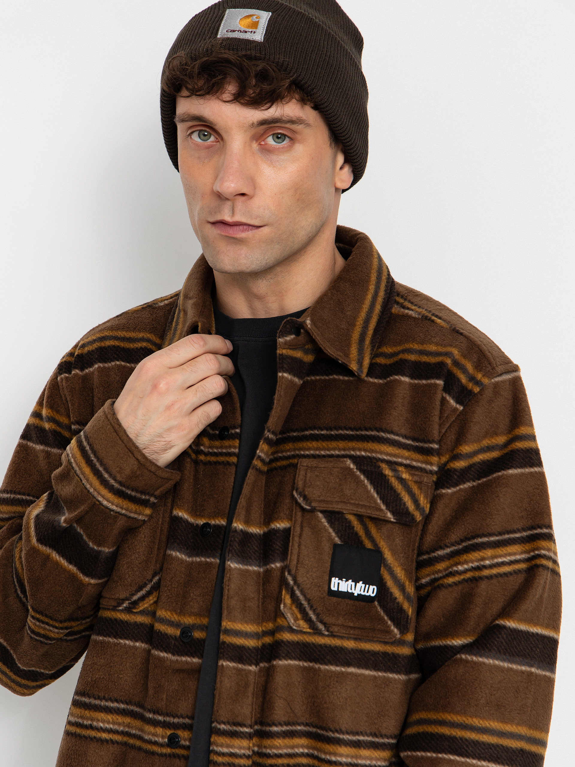 Сорочка ThirtyTwo Rest Stop Shirt (tobacco)