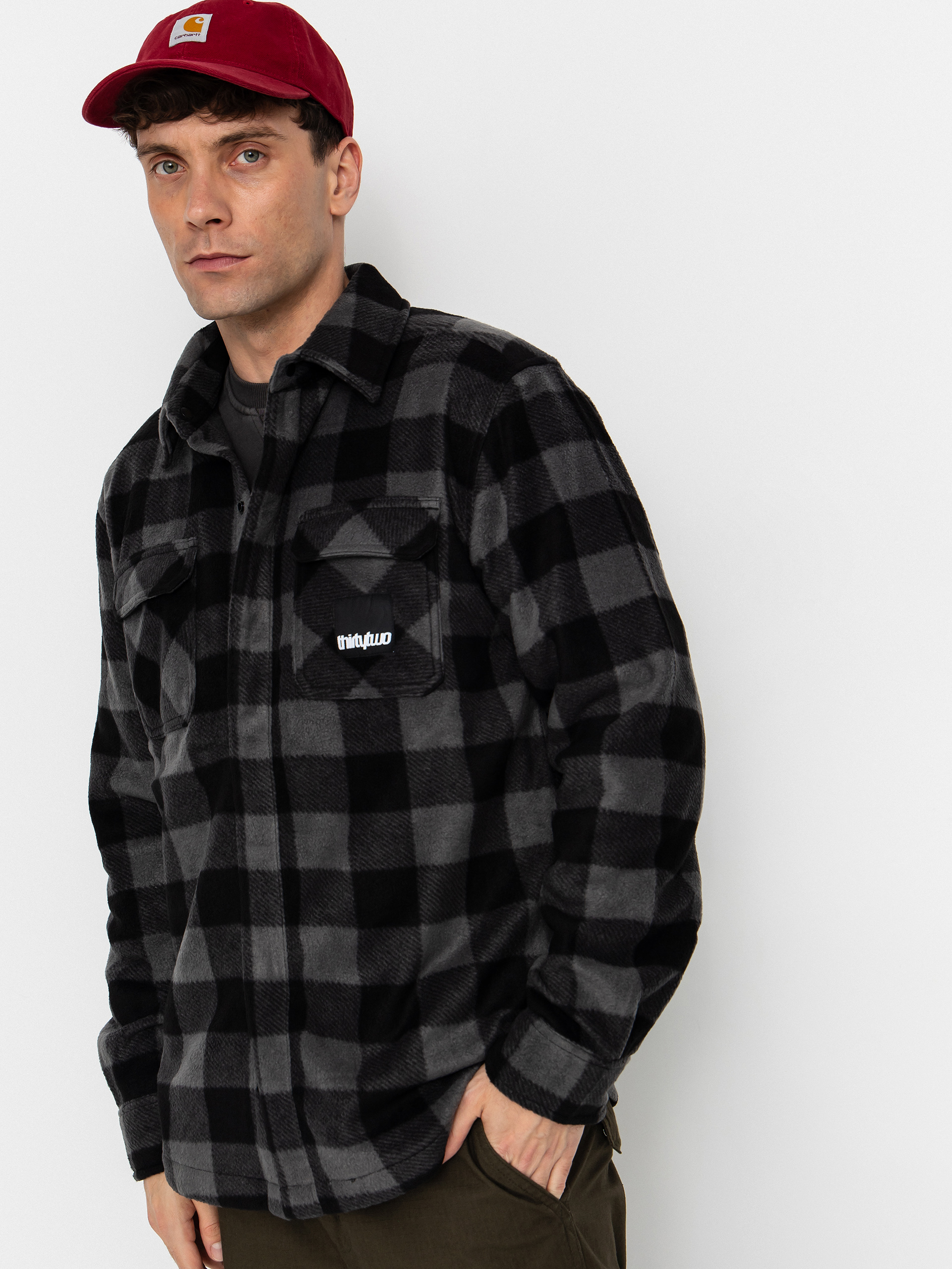 Сорочка ThirtyTwo Rest Stop Shirt (charcoal)