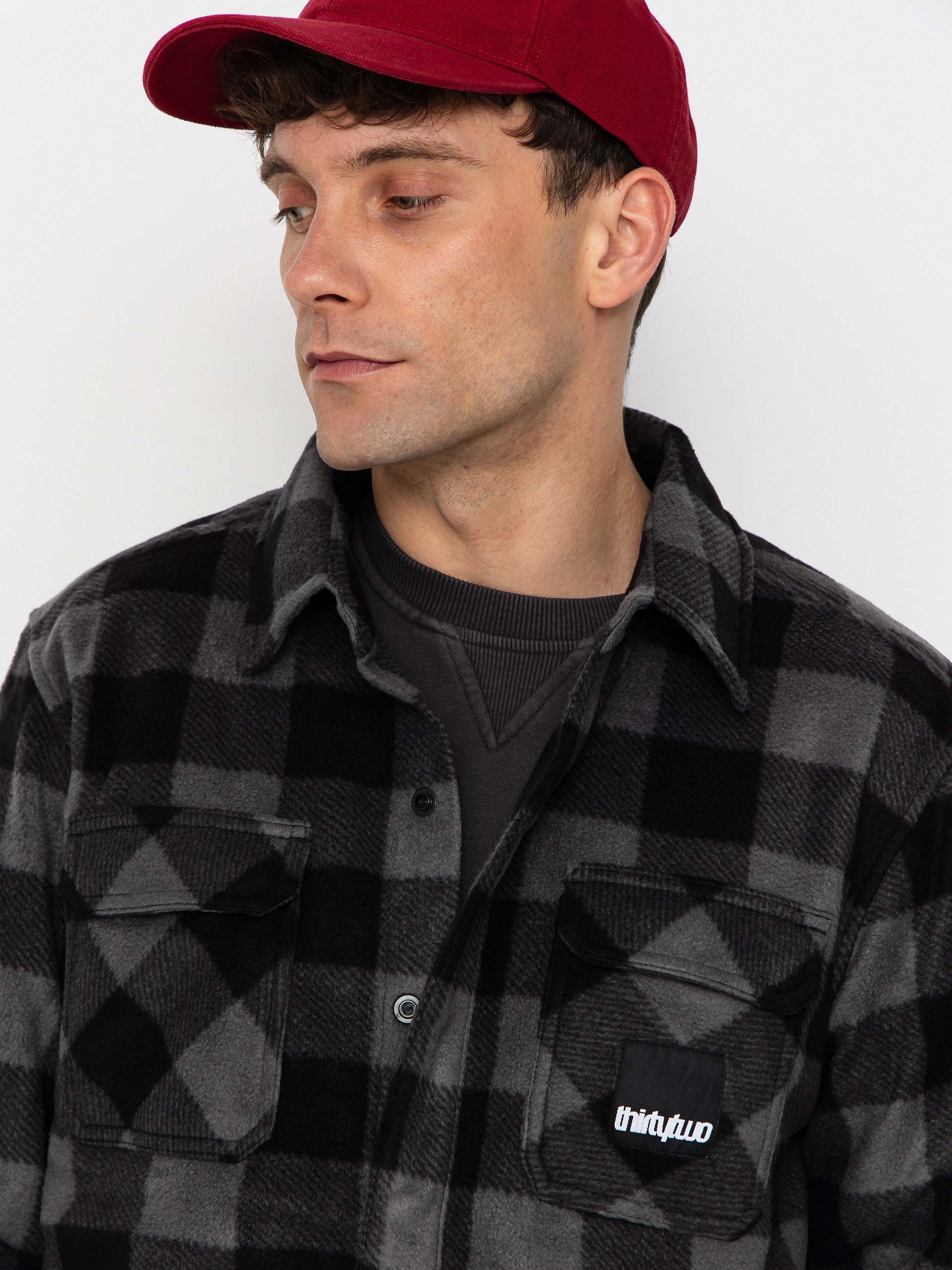 Сорочка ThirtyTwo Rest Stop Shirt (charcoal)