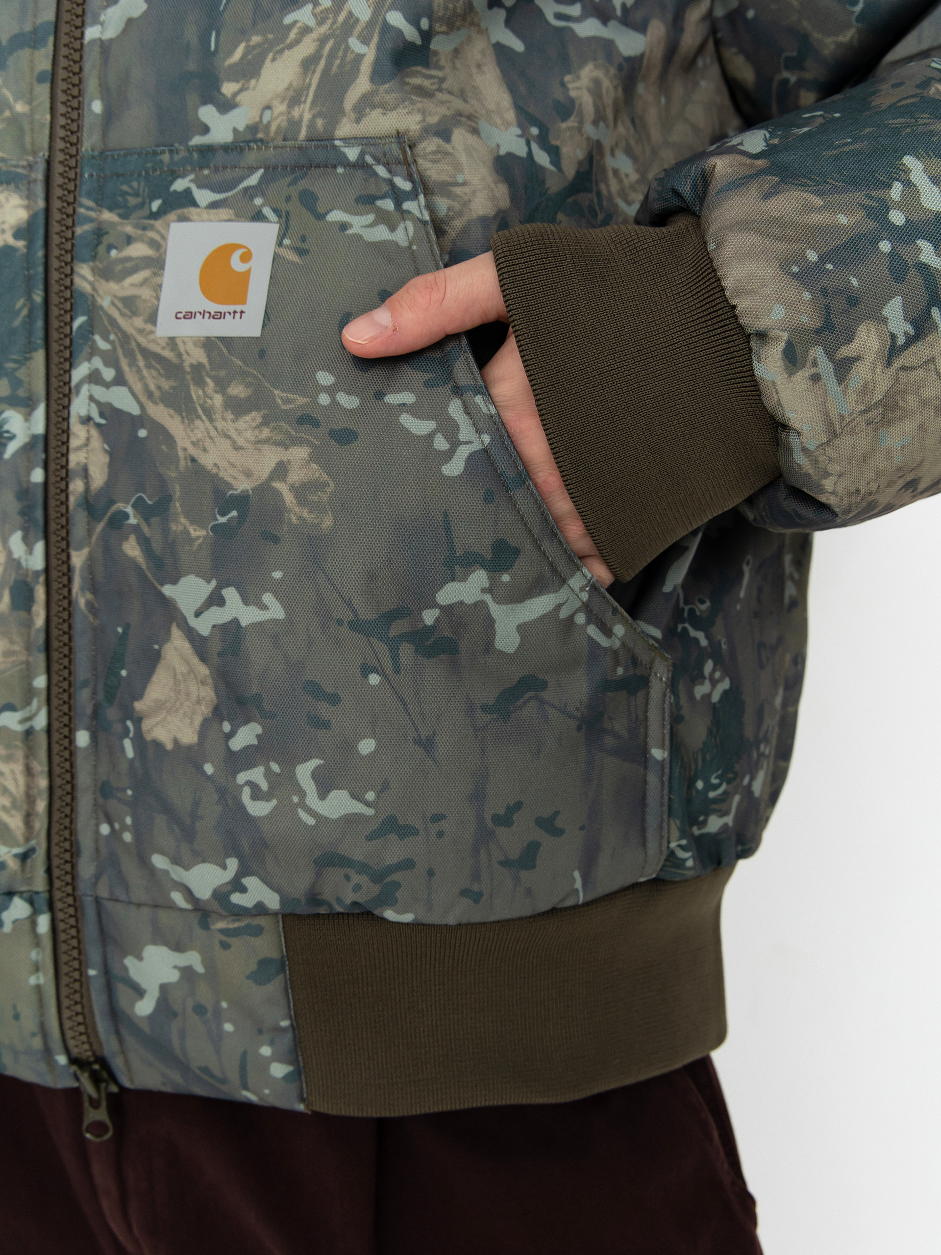 Куртка Carhartt WIP OG Active Cold (camo combi/green)