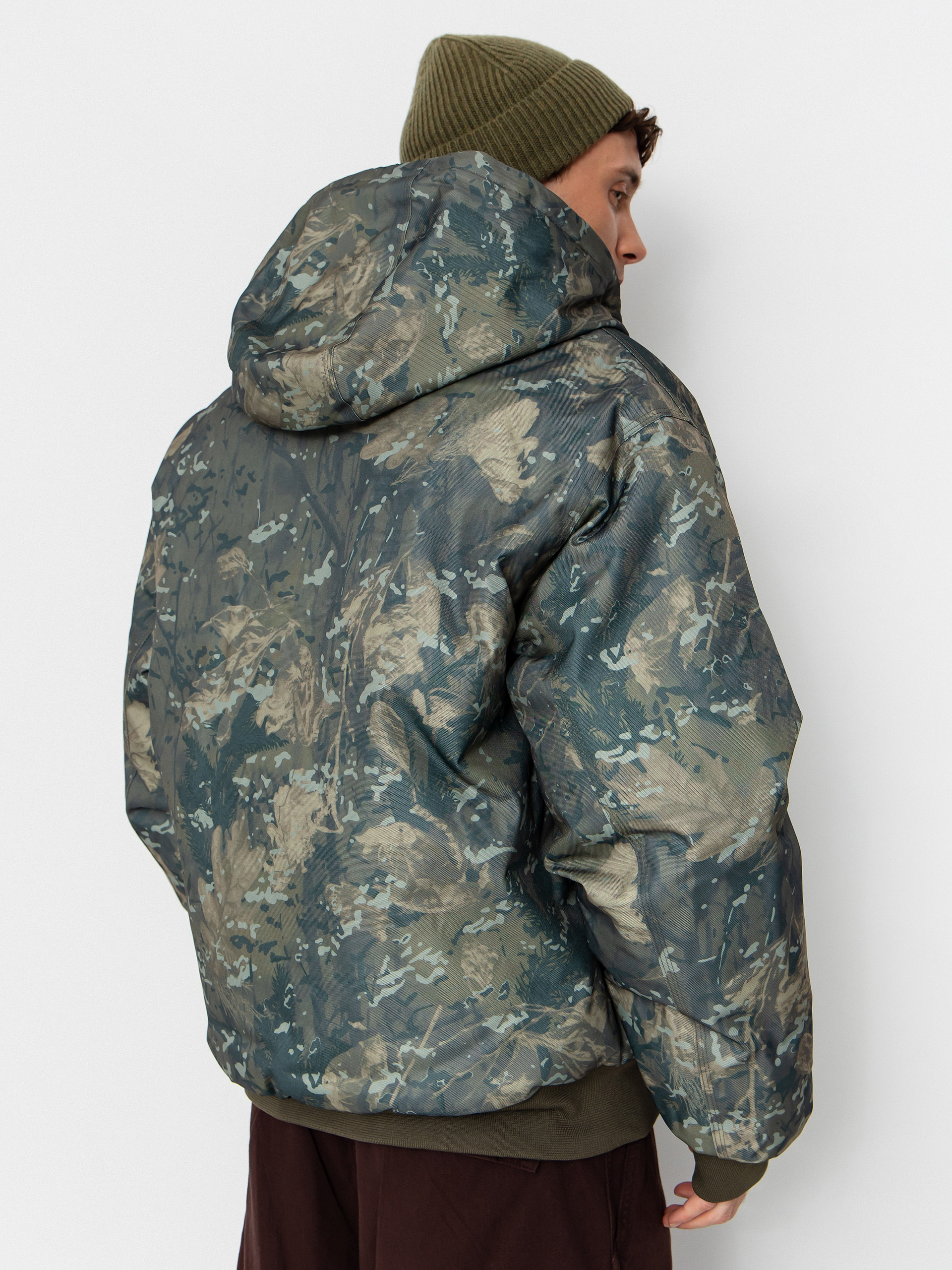 Куртка Carhartt WIP OG Active Cold (camo combi/green)