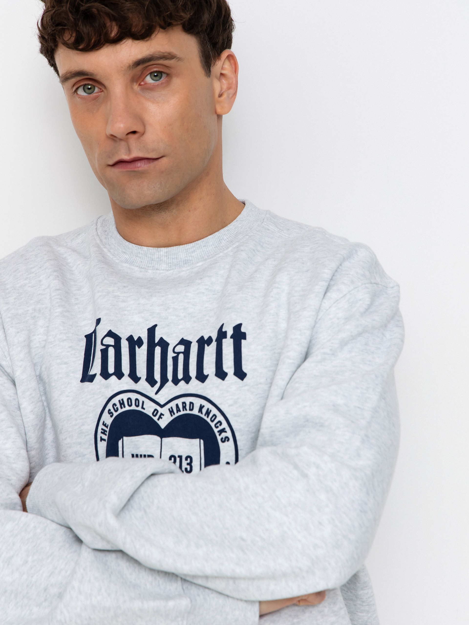 Світшот Carhartt WIP Schooling (ash heather)