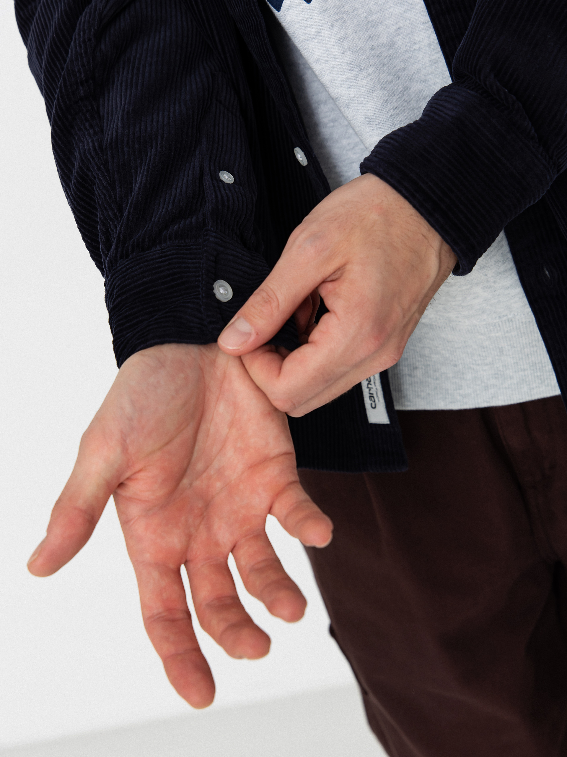 Сорочка Carhartt WIP Madison Cord (dark navy/dark navy)