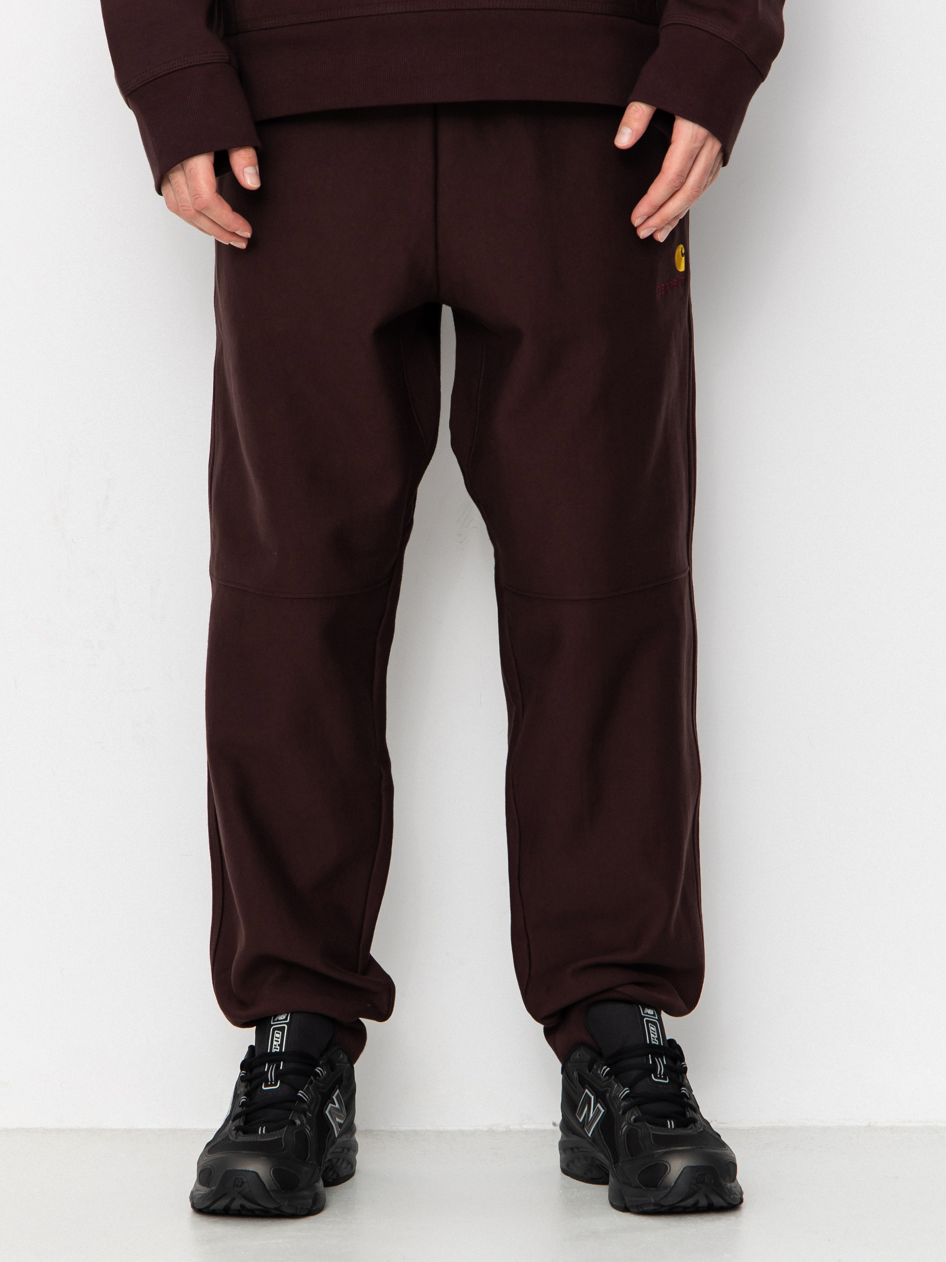 Штани Carhartt WIP American Script Jogging (palisander)