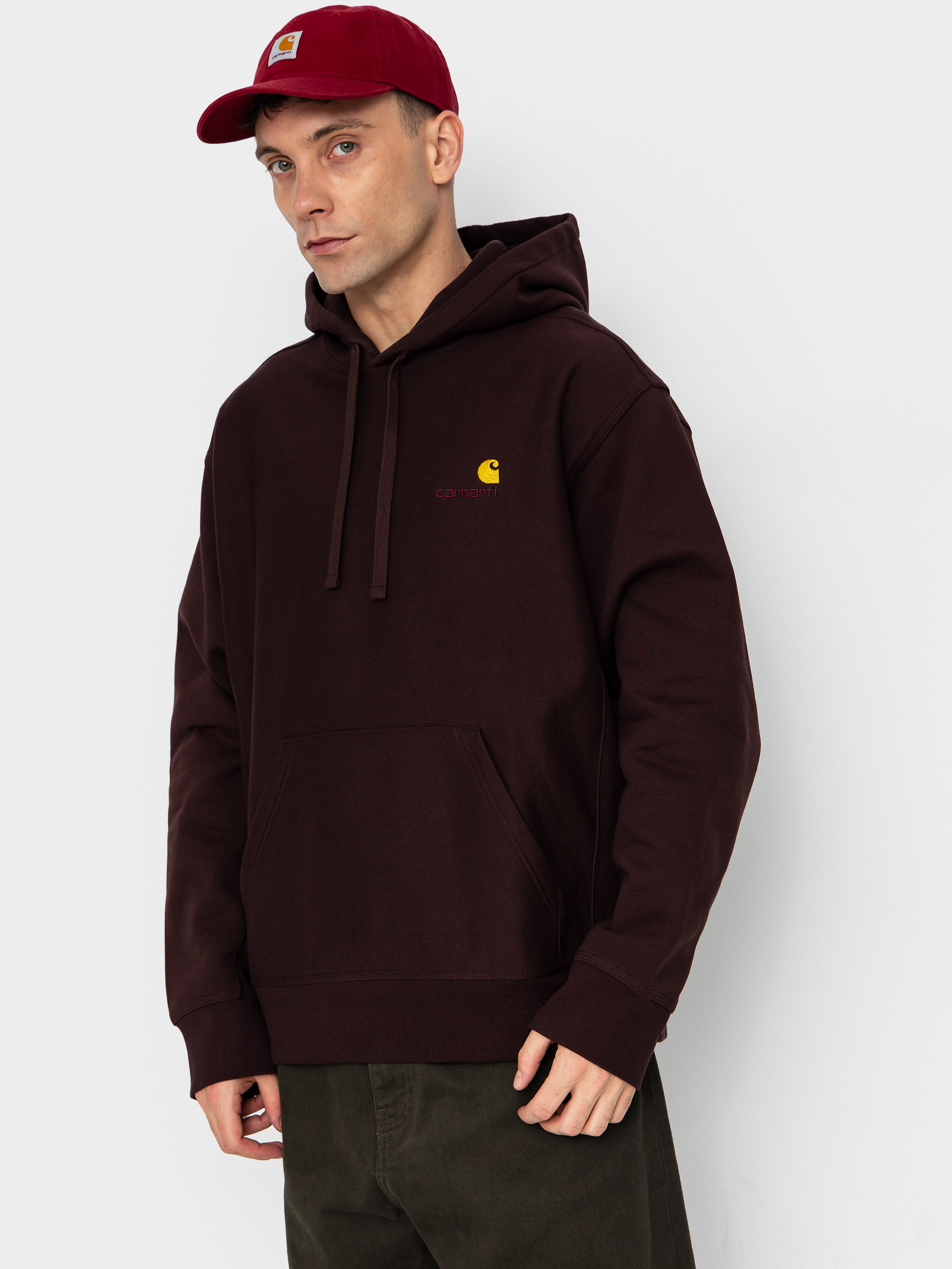 u0425u0443u0434u0456 Carhartt WIP American Script HD (palisander)