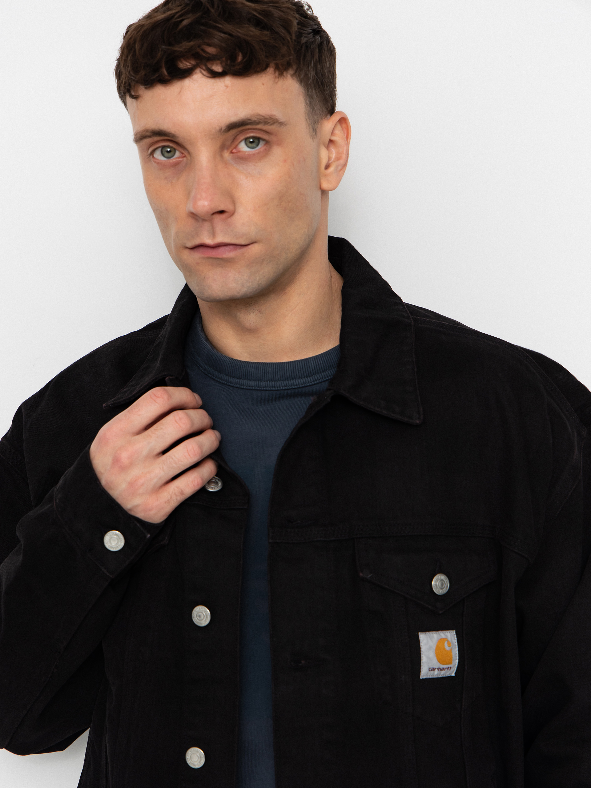 Куртка Carhartt WIP Everson Trucker (everson print/black/palisander)