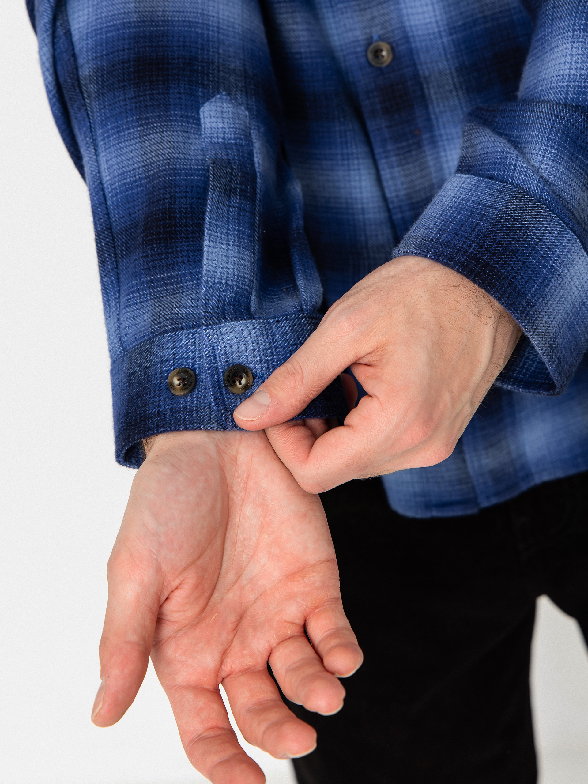 Сорочка Polar Skate Mitchell Shadow Check (blue)