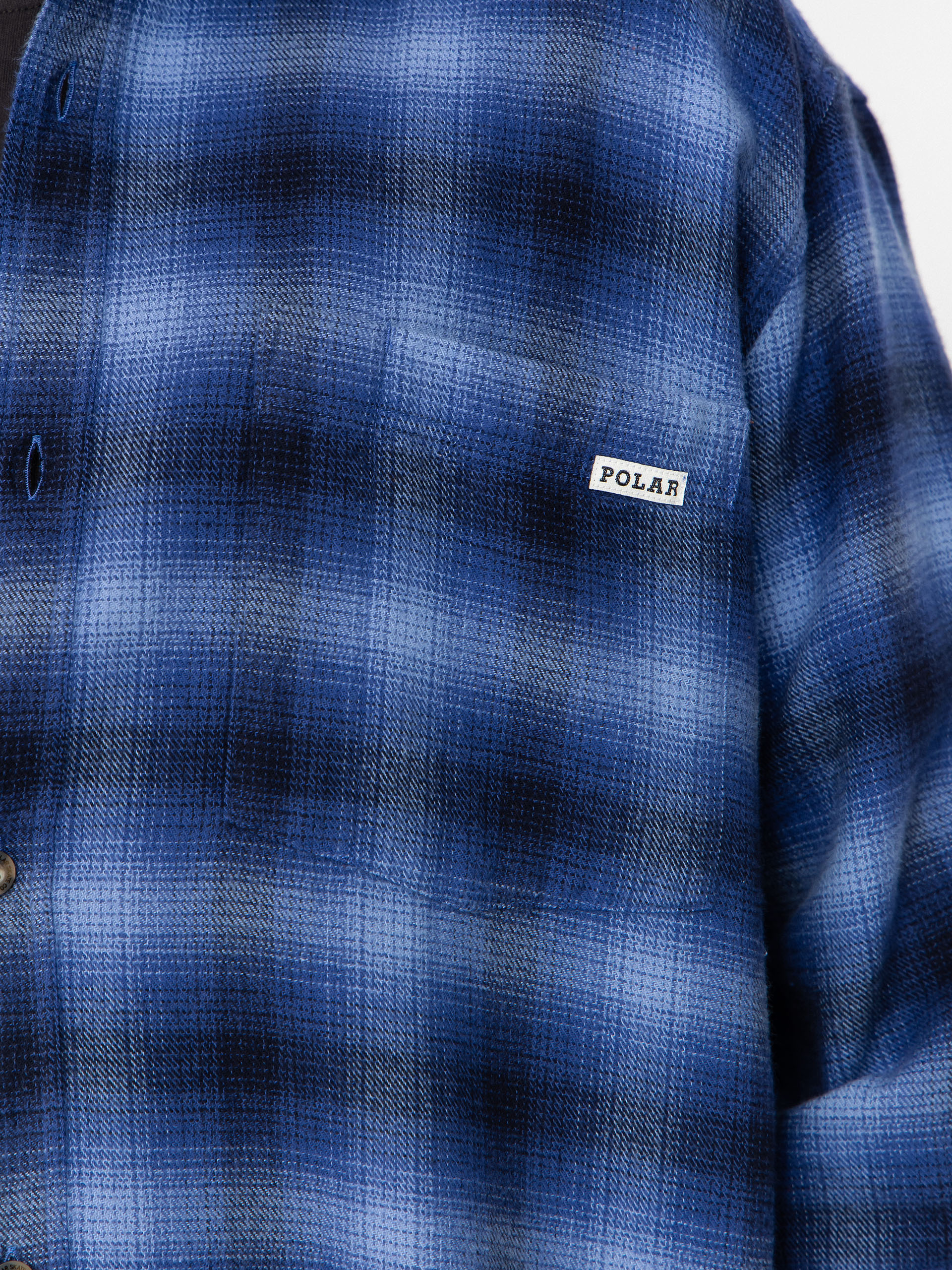 Сорочка Polar Skate Mitchell Shadow Check (blue)